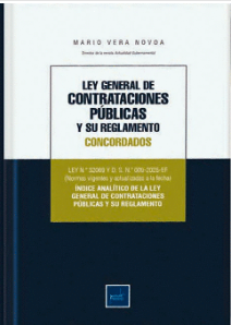 LEY DE CONTRATACIONES DEL ESTADO Y SU REGLAMENTO CONCORDADOS