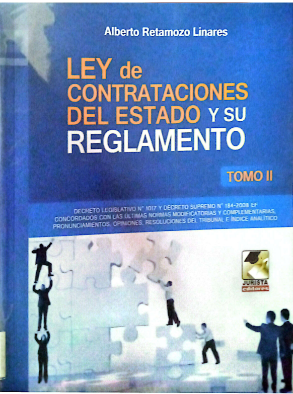 LEY DE CONTRATACIONES DEL ESTADO Y SU REGLAMENTO TOMO II