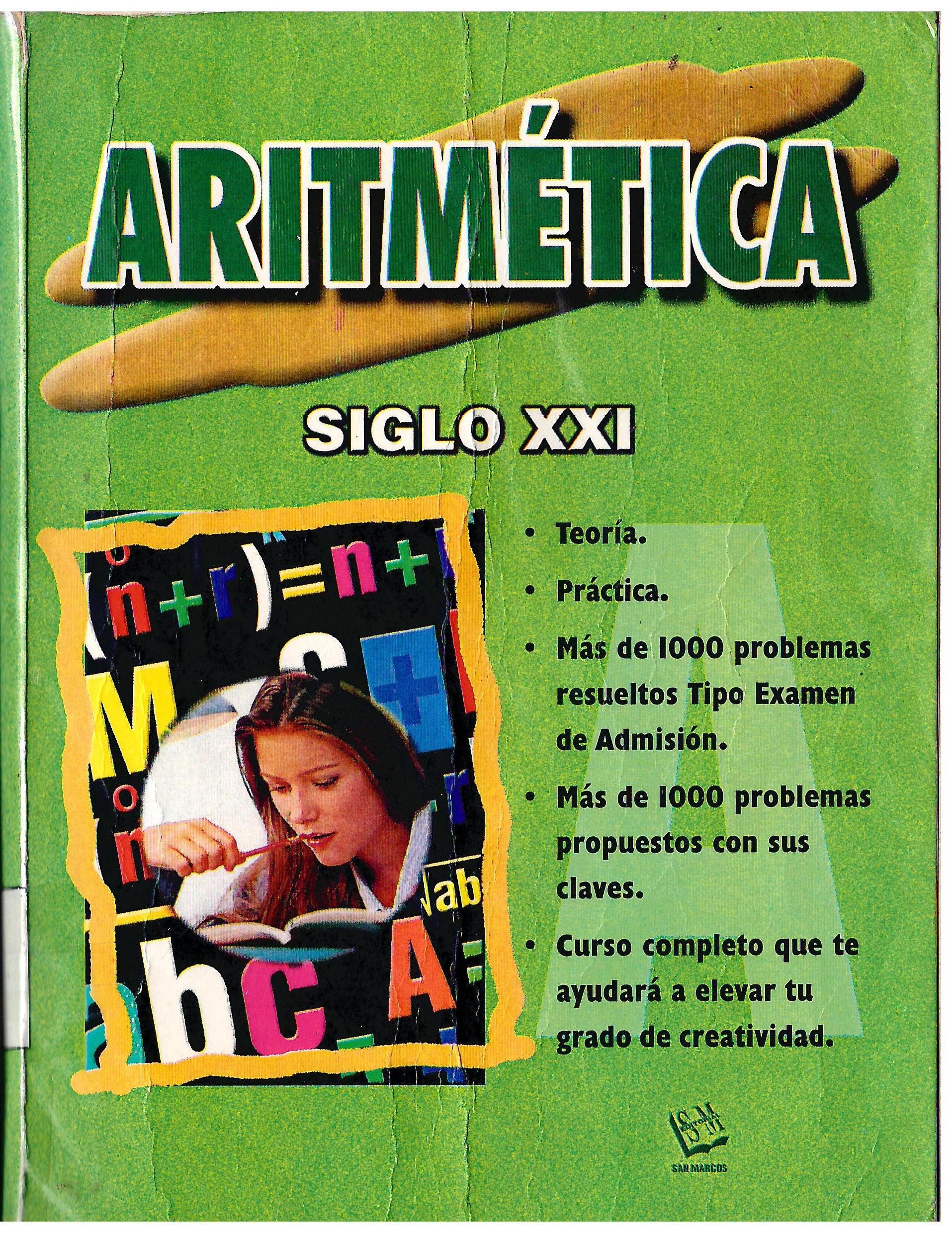 ARITMETICA SIGLO XXI