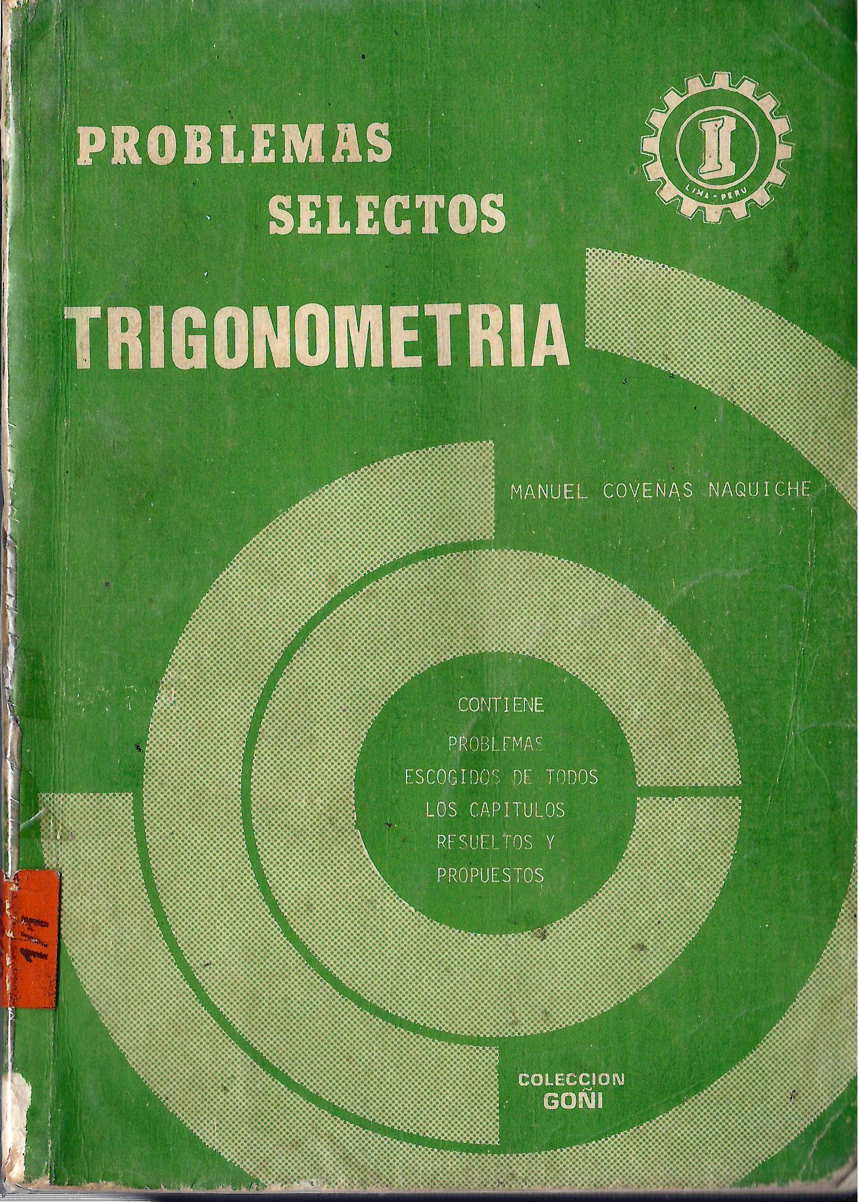 PROBLEMAS SELECTOS TRIGONOMETRIA