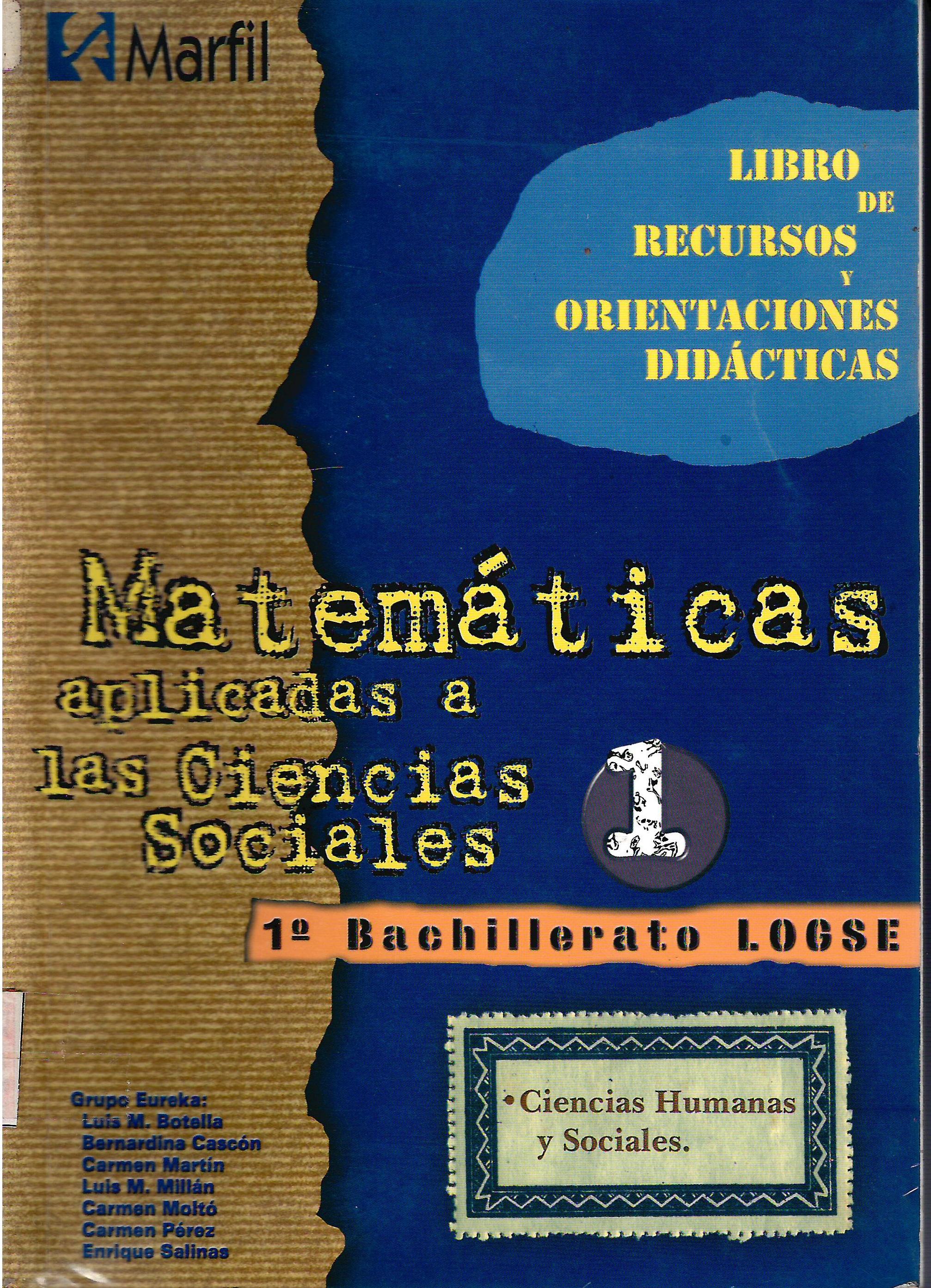 MATEMATICAS APLICADAS A LAS CIENCIAS SOCIALES 1