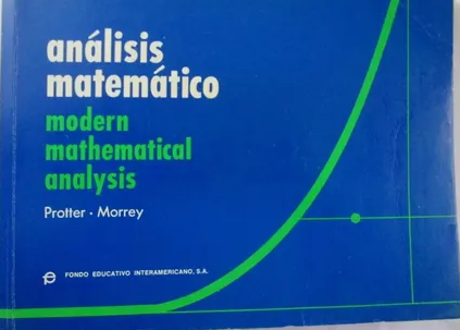 ANALISIS MATEMATICO MODERN MATHEMATICAL ANALYSIS