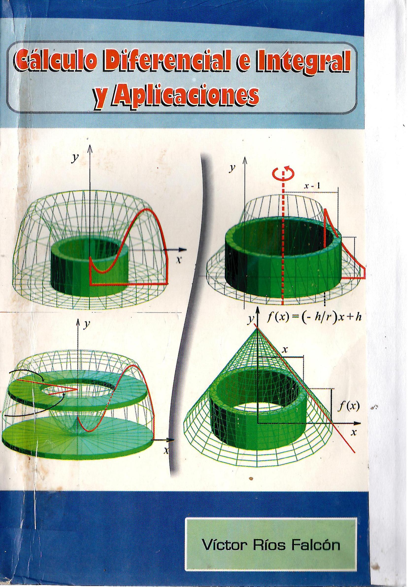 CALCULO DIFERENCIAL E INTEGRAL Y APLICACIONES