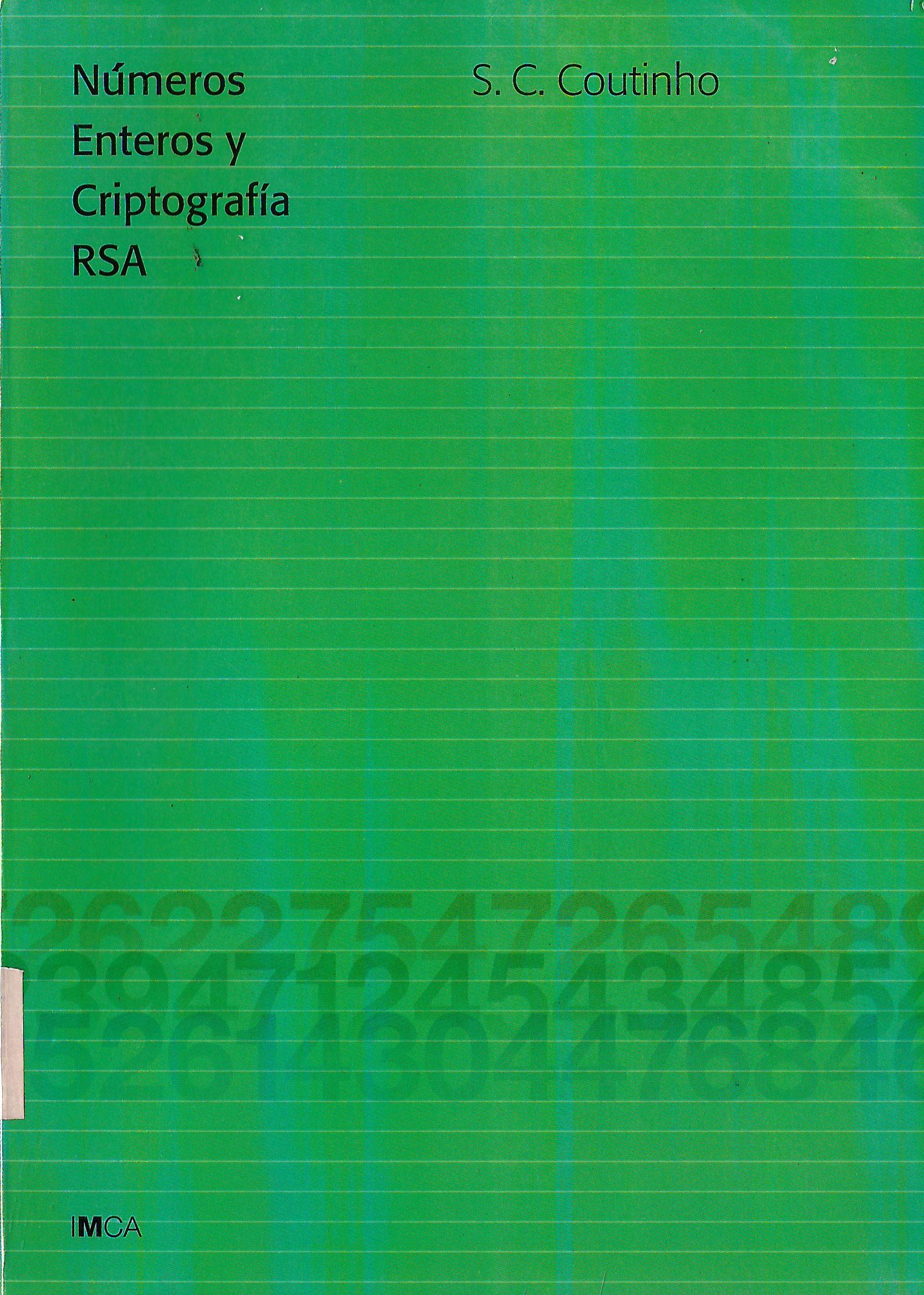 NUMEROS ENTEROS Y CRIPTOGRAFIA RSA