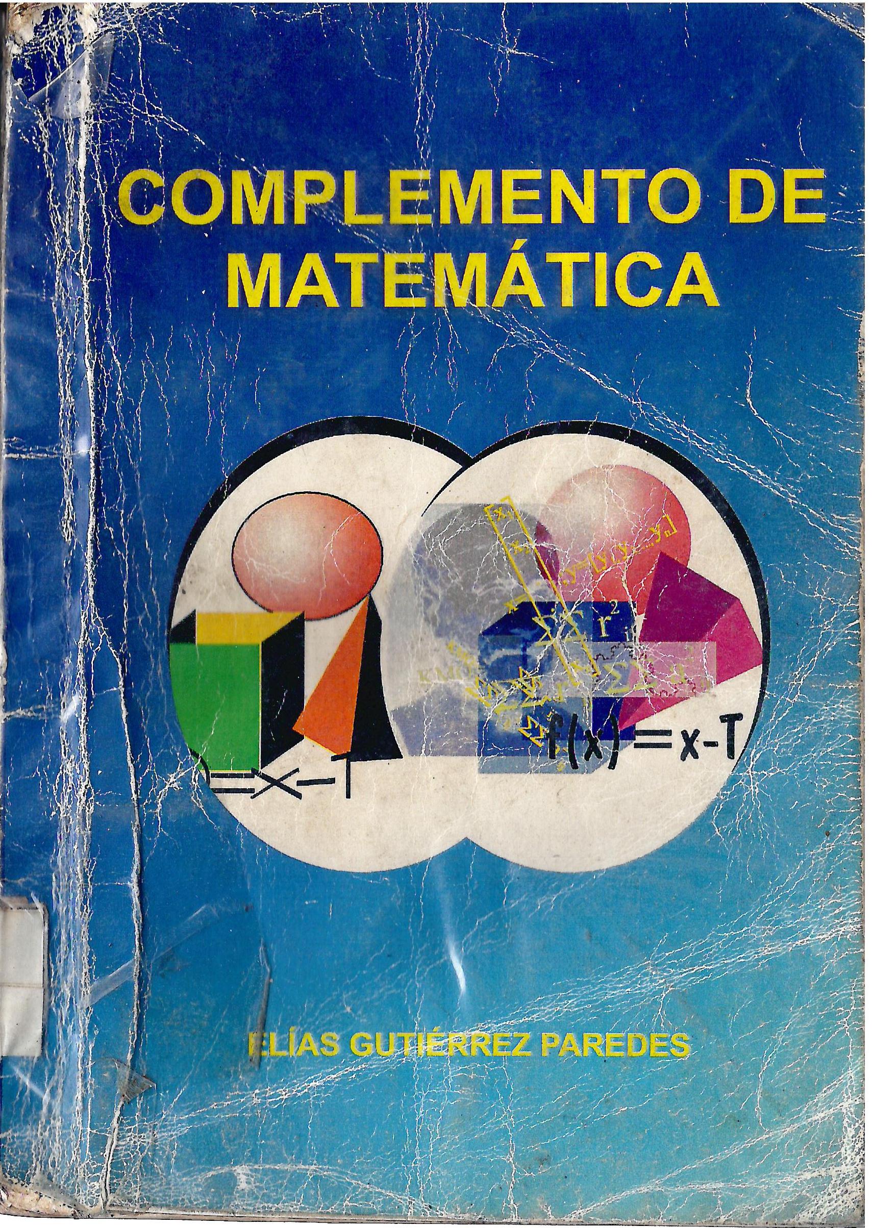COMPLEMENTO DE MATEMATICA