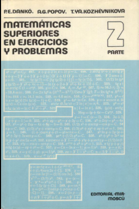 MATEMATICAS SUPERIORES EN EJERCICIOS Y PROBLEMAS. PARTE 2