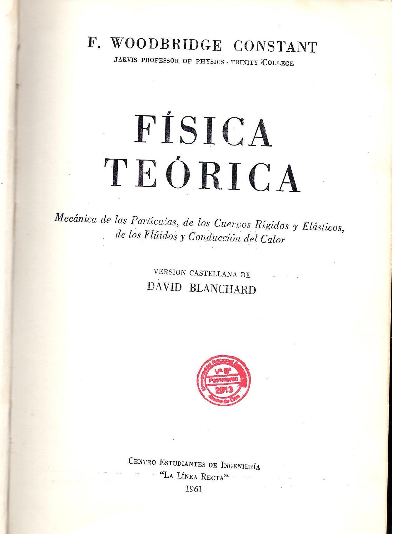 FISICA TEORICA