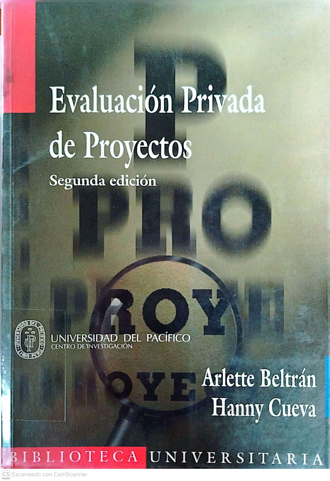 EVALUACION PRIVADA DE PROYECTOS