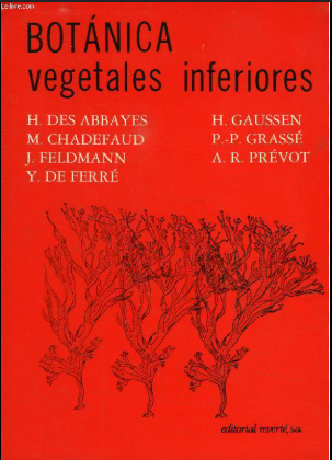 BOTANICA VEGETALES INFERIORES