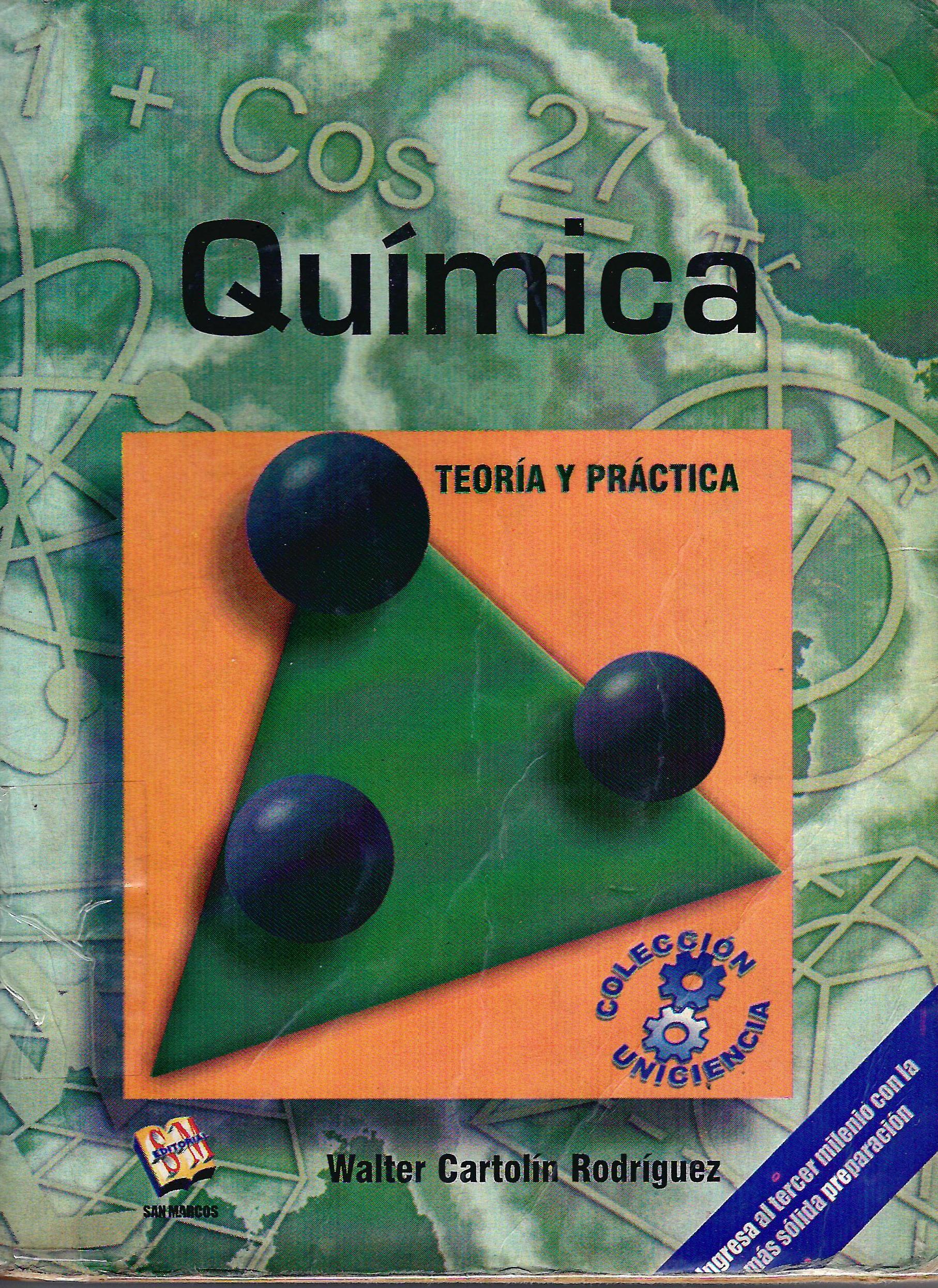 QUIMICA  TEORIA Y PRACTICA