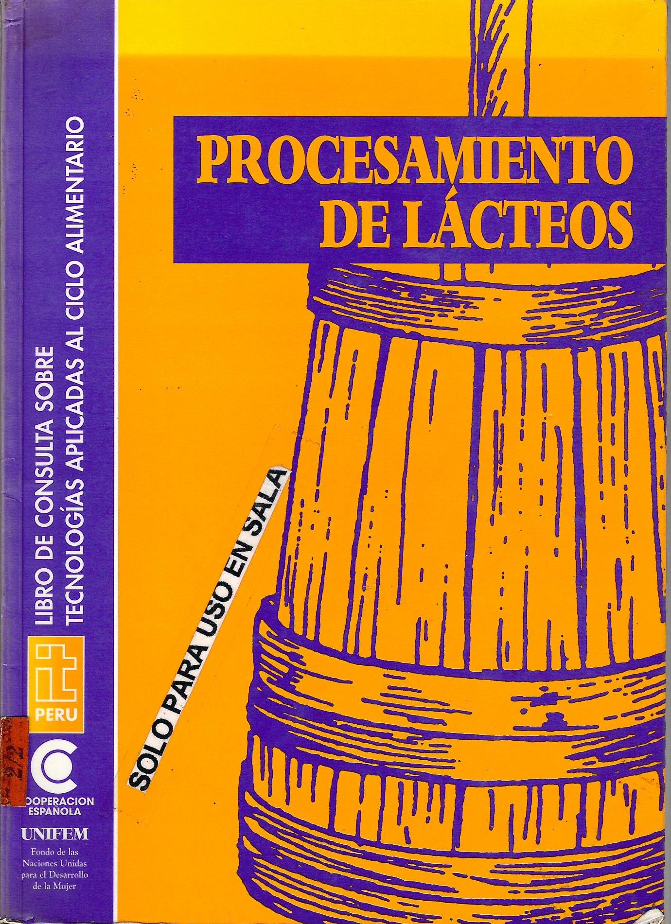 PROCESAMIENTO DE LACTEOS