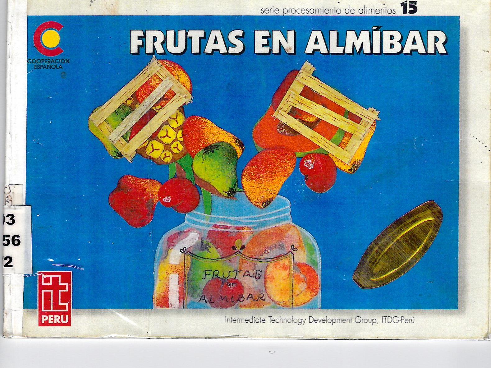 FRUTAS EN ALMIBAR