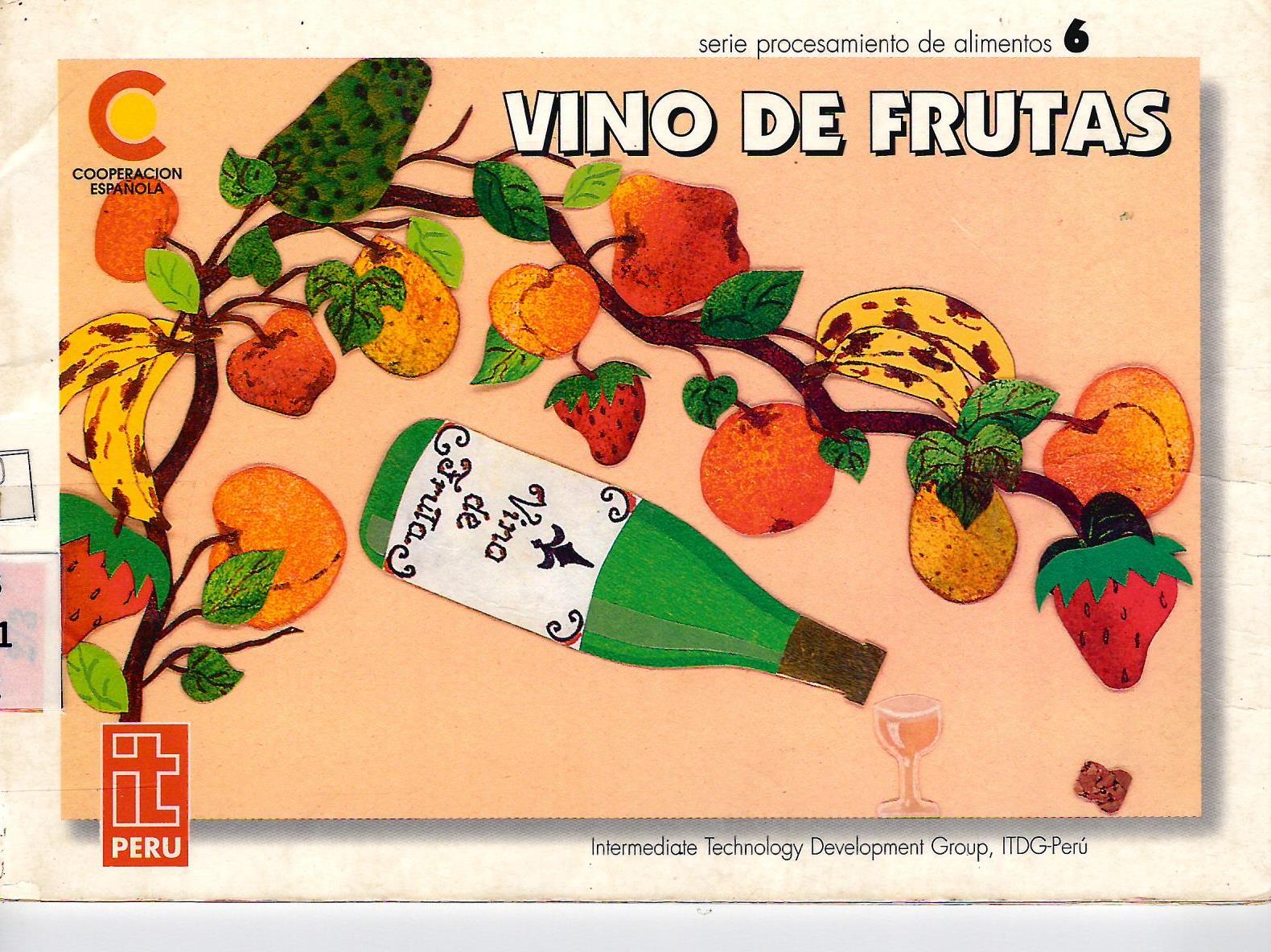 VINO DE FRUTAS