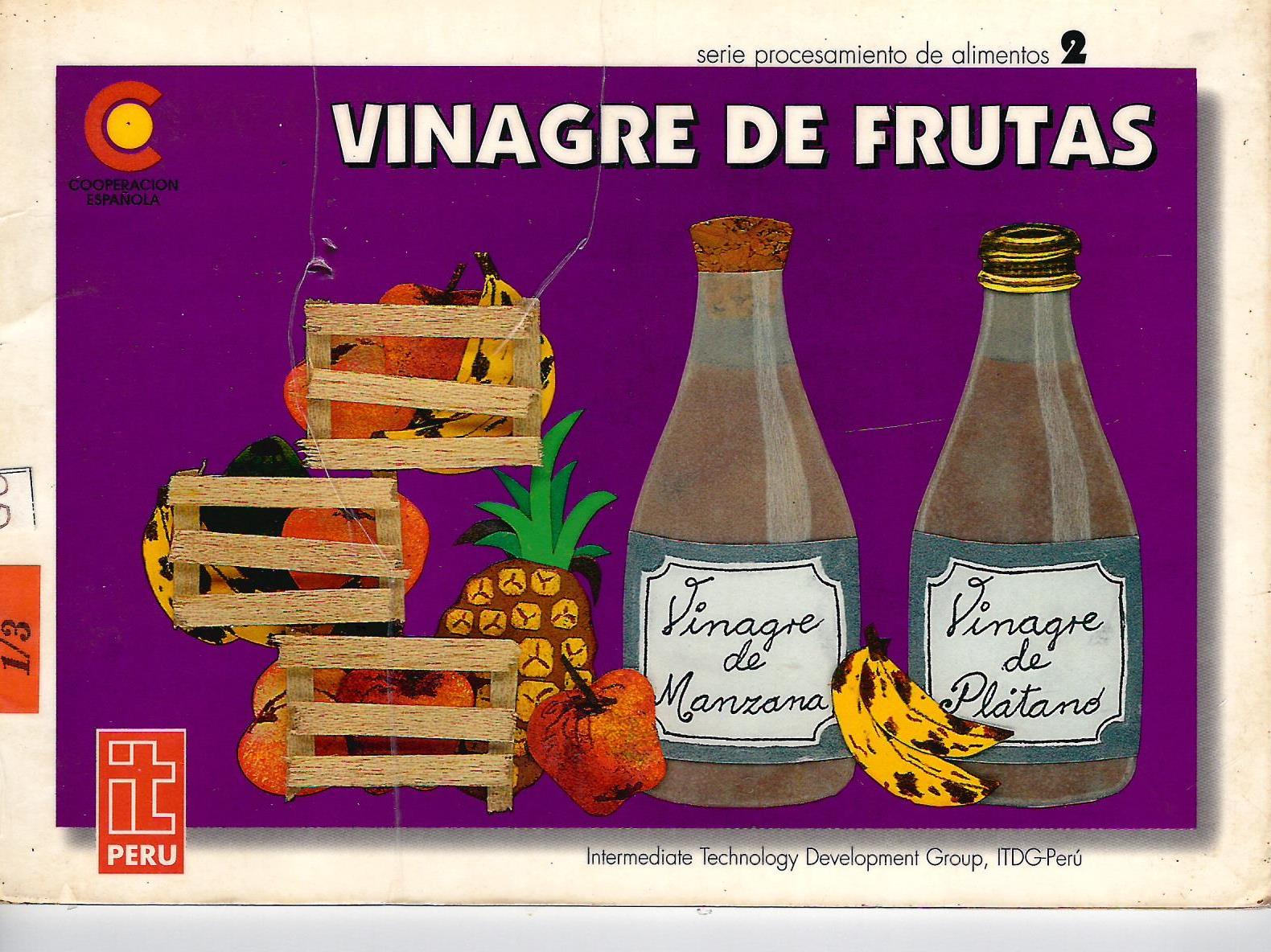 VINAGRE DE FRUTAS