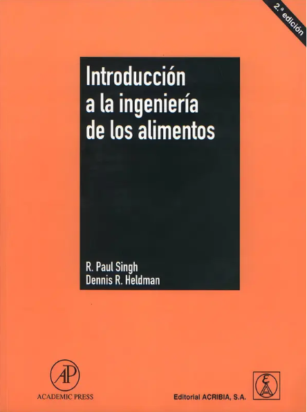 INTRODUCCION A LA INGENIERIA DE LOS ALIMENTOS