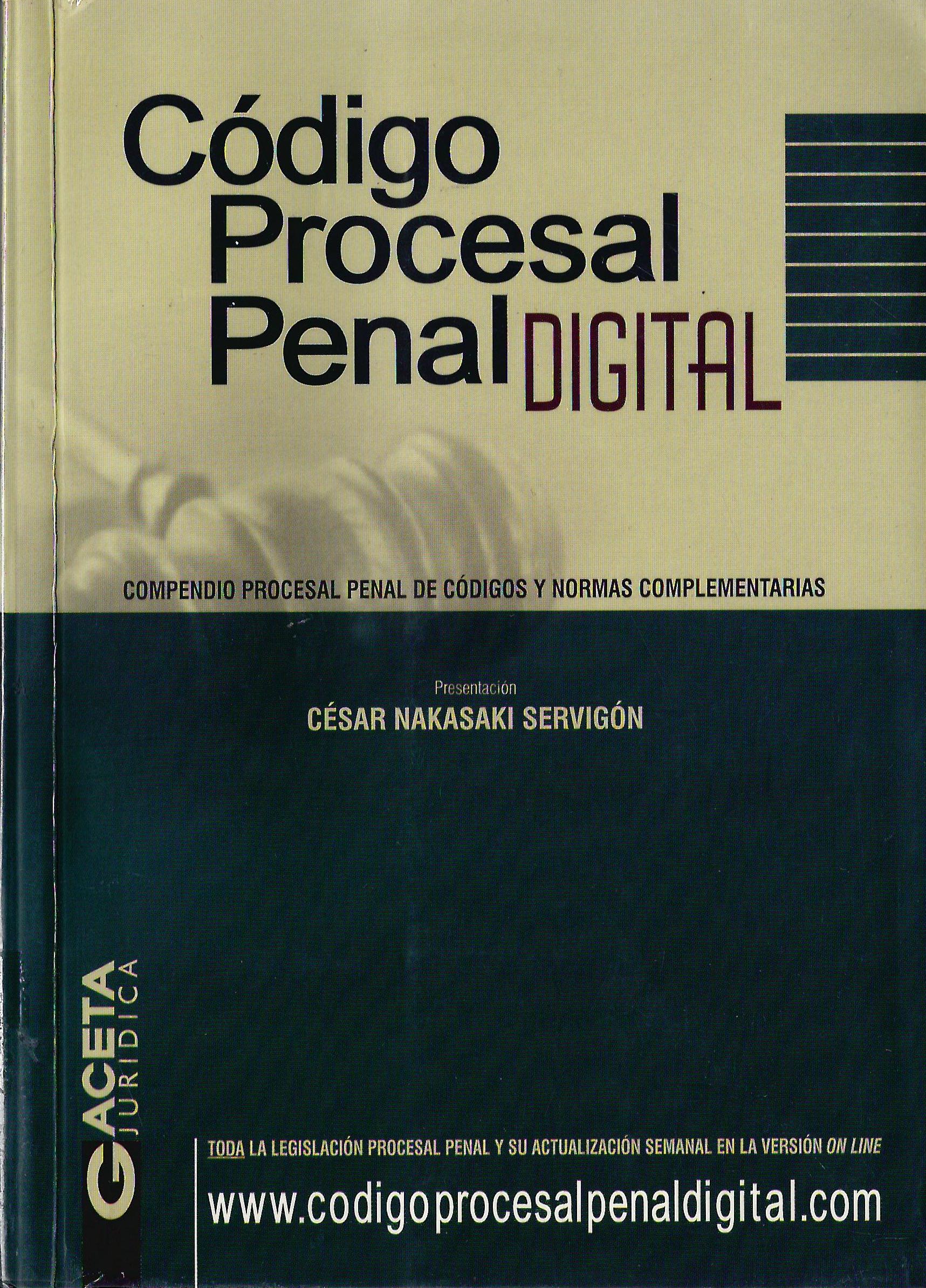 CODIGO PROCESAL PENAL DIGITAL