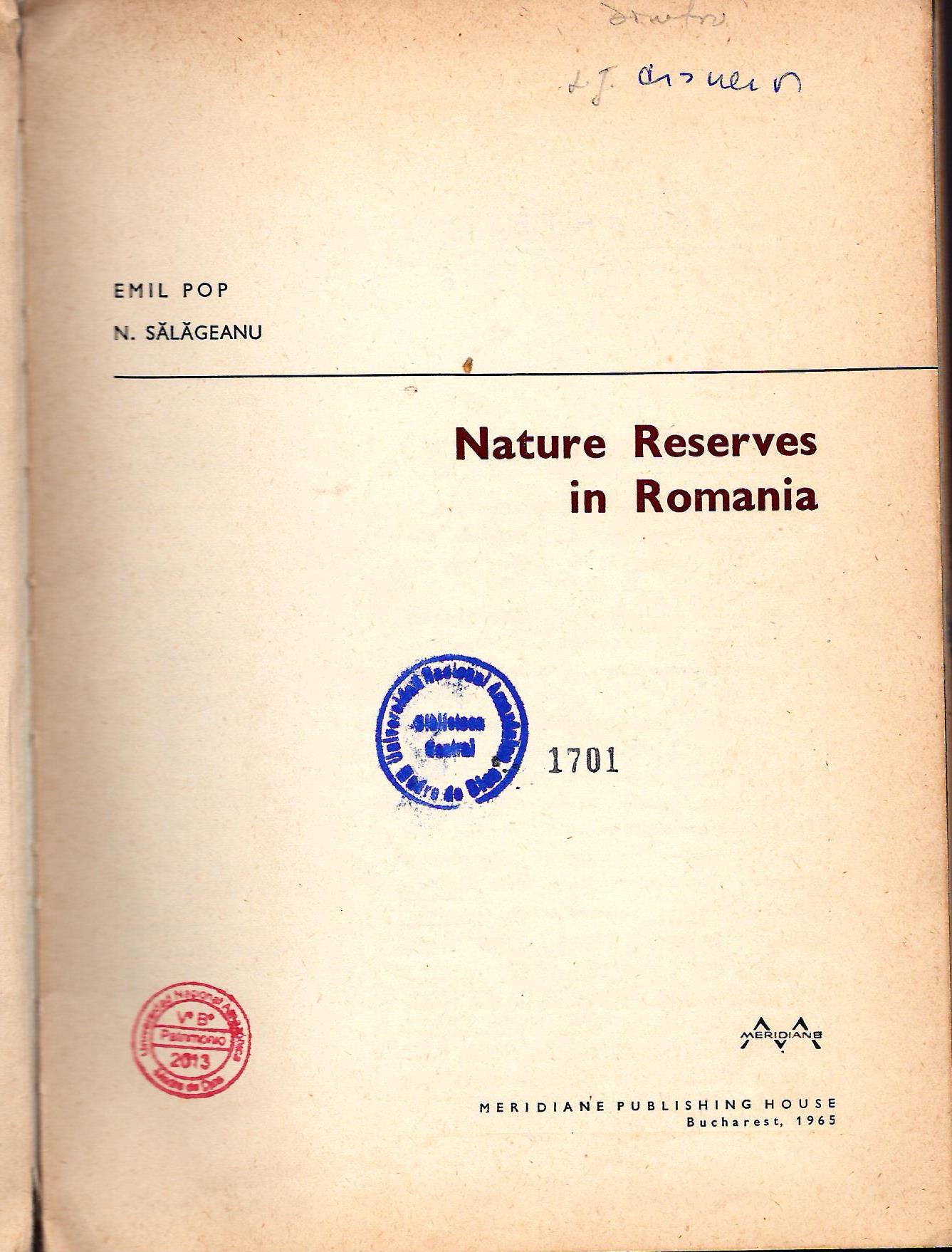 NATURE RESERVES IN ROMANIA
