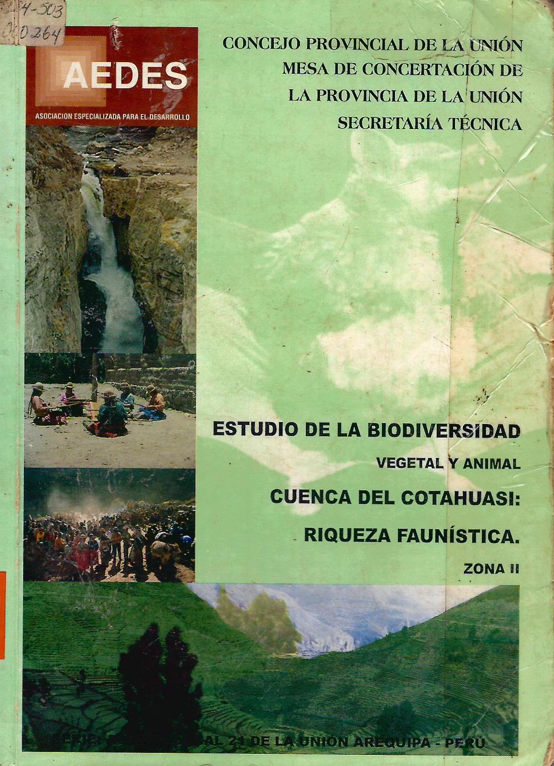 ESTUDIO DE LA BIODIVERSIDAD - VEGETAL Y ANIMAL