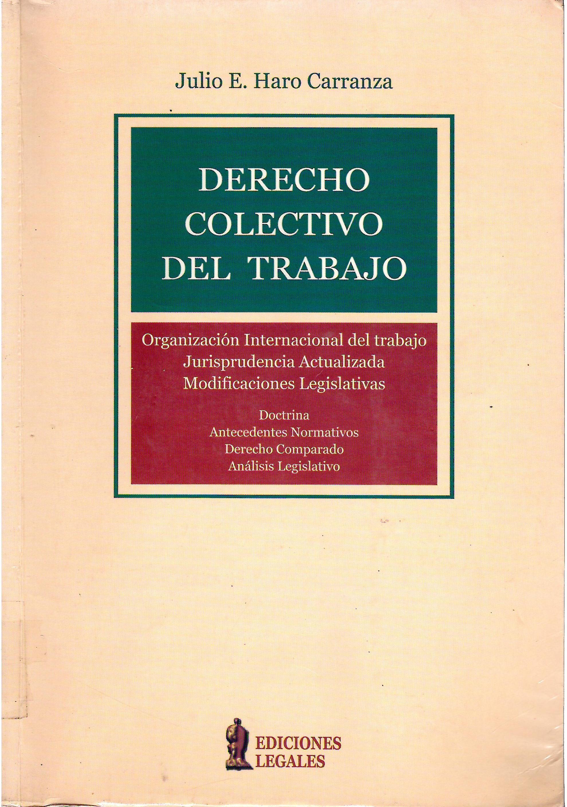 DERECHO COLECTIVO DEL TRABAJO