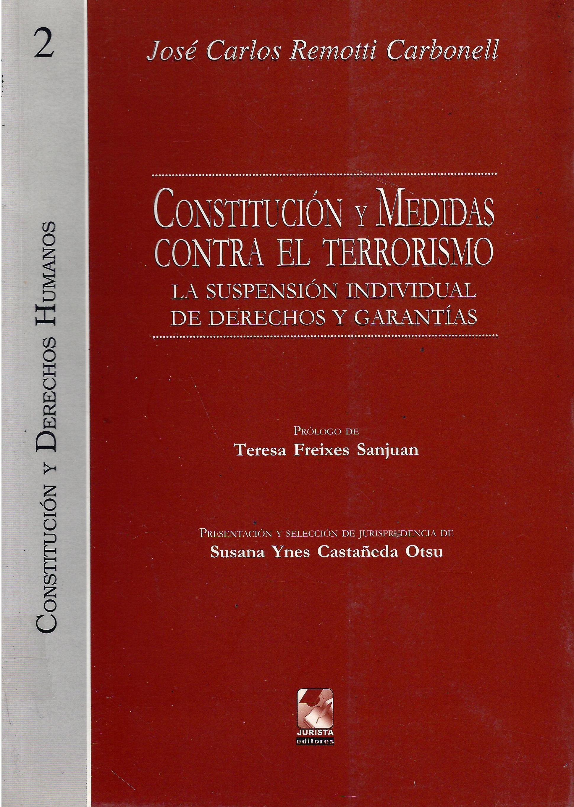CONSTITUCION Y MEDIDAS CONTRA EL TERRORISMO