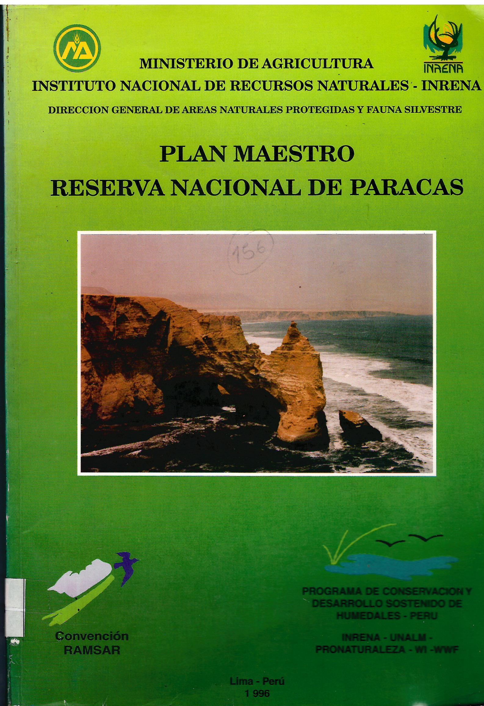 PLAN MAESTRO RESERVA NACIONAL DE PARACAS