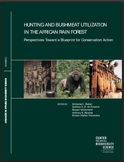 HUNTING AND BUSHMEAT UTILIZATION IN THE AFRICAN RAIN FOREST