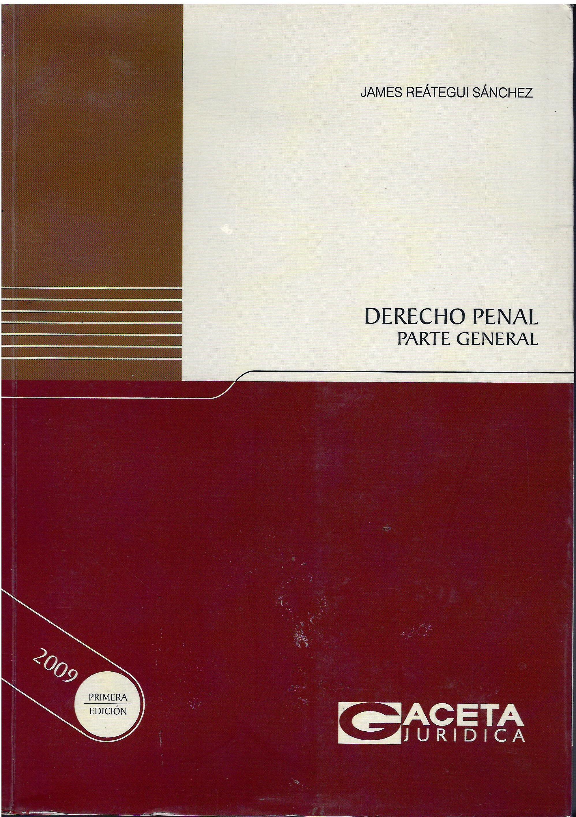 DERECHO PENA  PARTE GENERAL