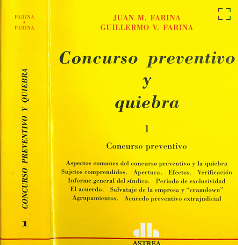 CONCURSO PREVENTIVO Y QUIEBRA 1