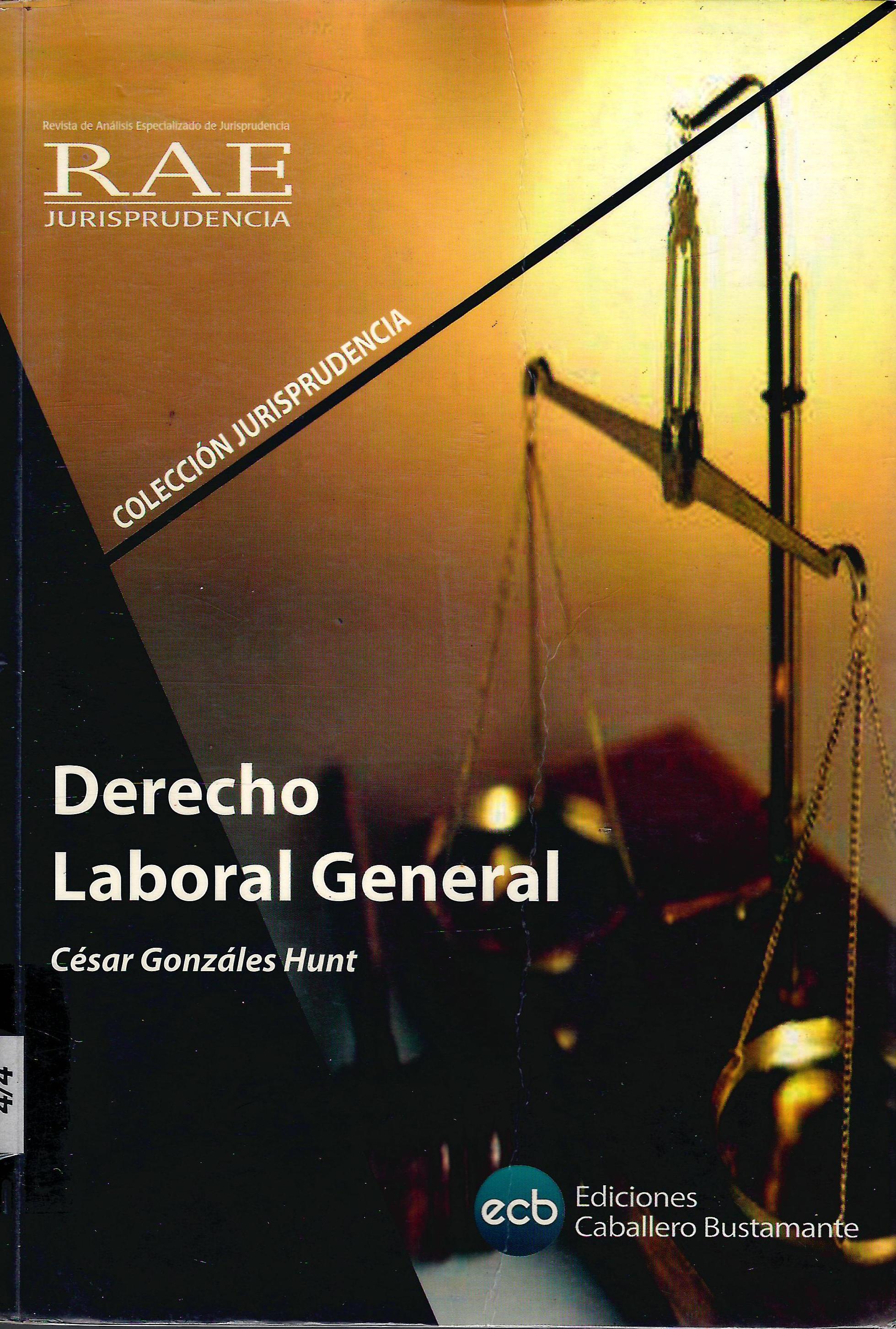 DERECHO LABORAL GENERAL