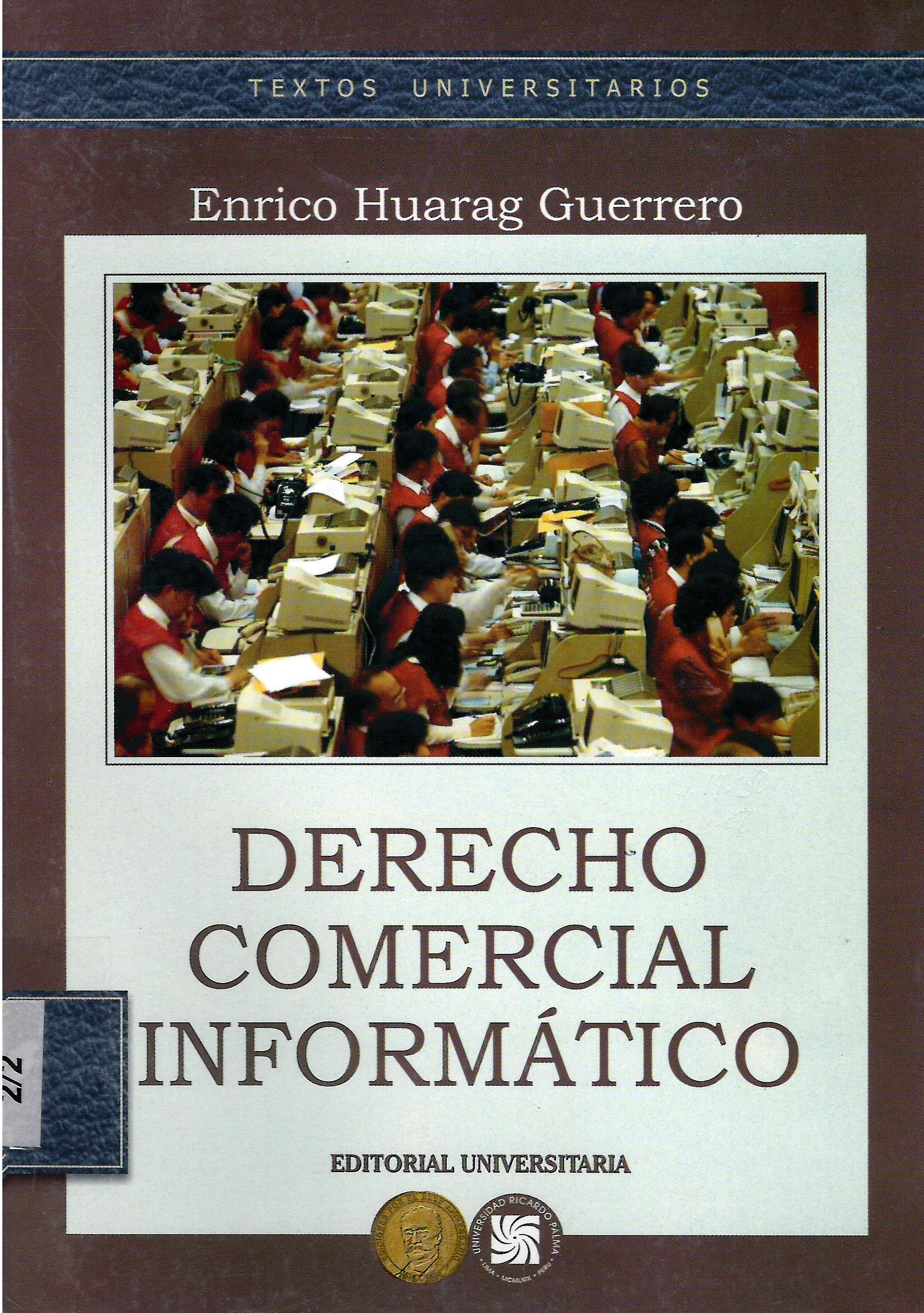 DERECHO COMERCIAL INFORMATICO