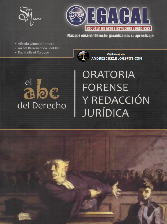 ORATORIA FORENSE Y REDACCION JURIDICA
