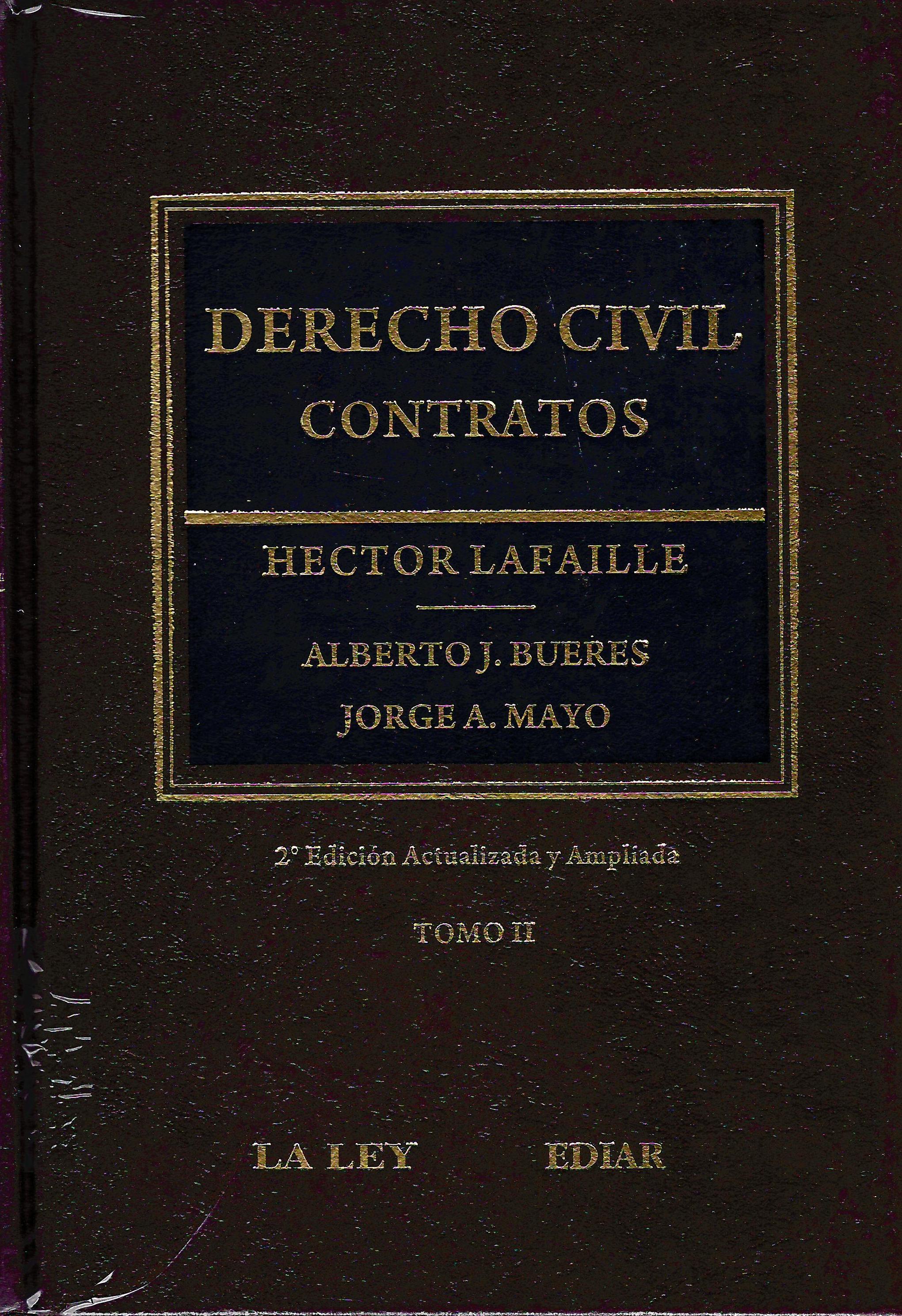 DERECHO CIVIL CONTRATOS TOMO II
