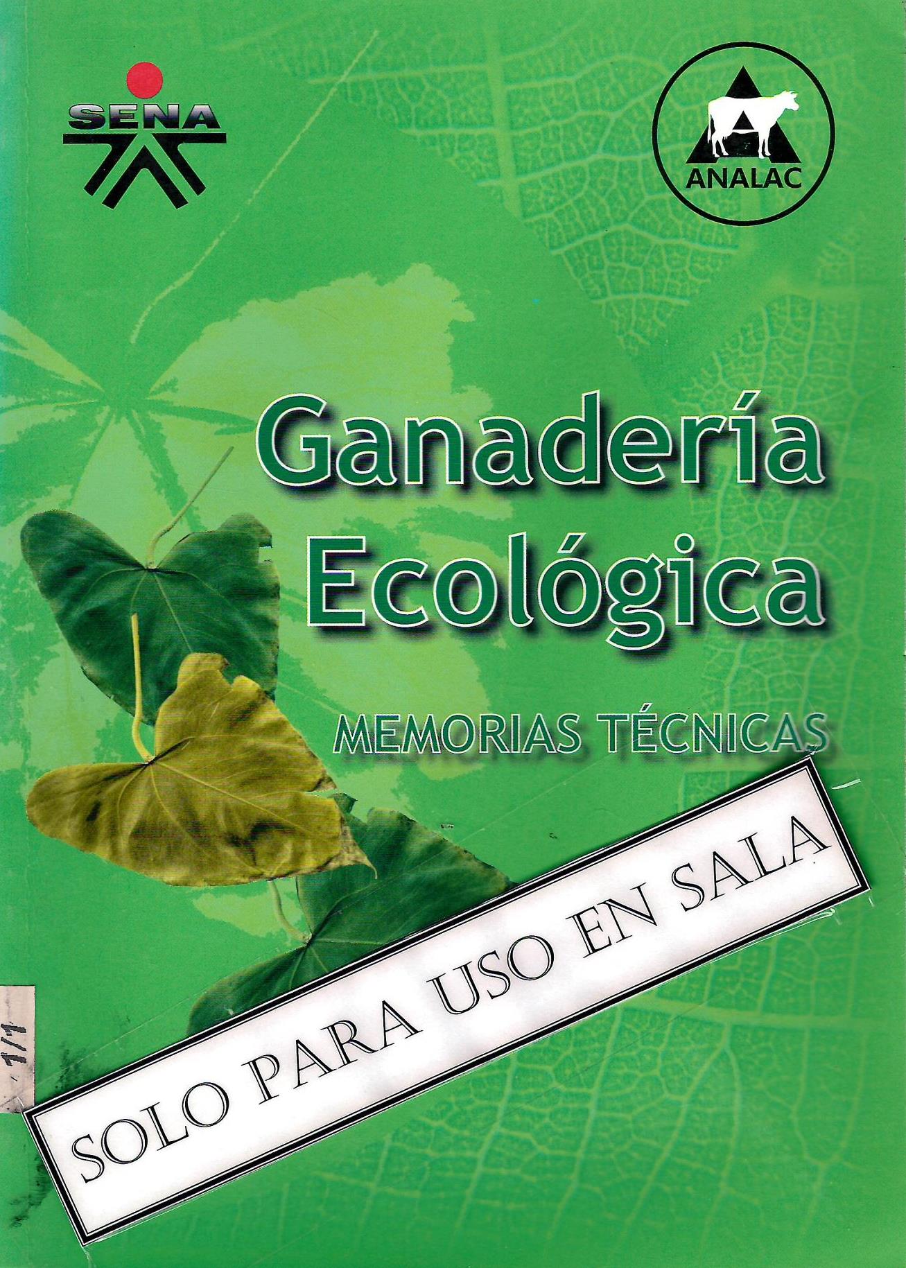 GANADERIA ECOLOGICA