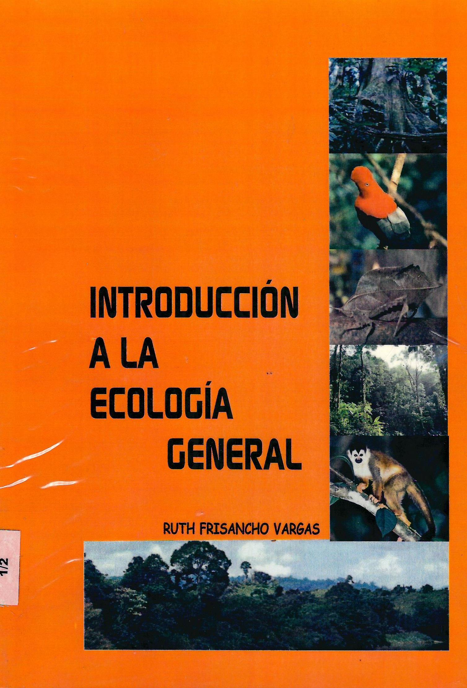 INTRODUCCION A LA ECOLOGIA GENERAL