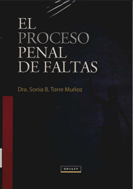 EL PROCESO PENAL DE FALTAS