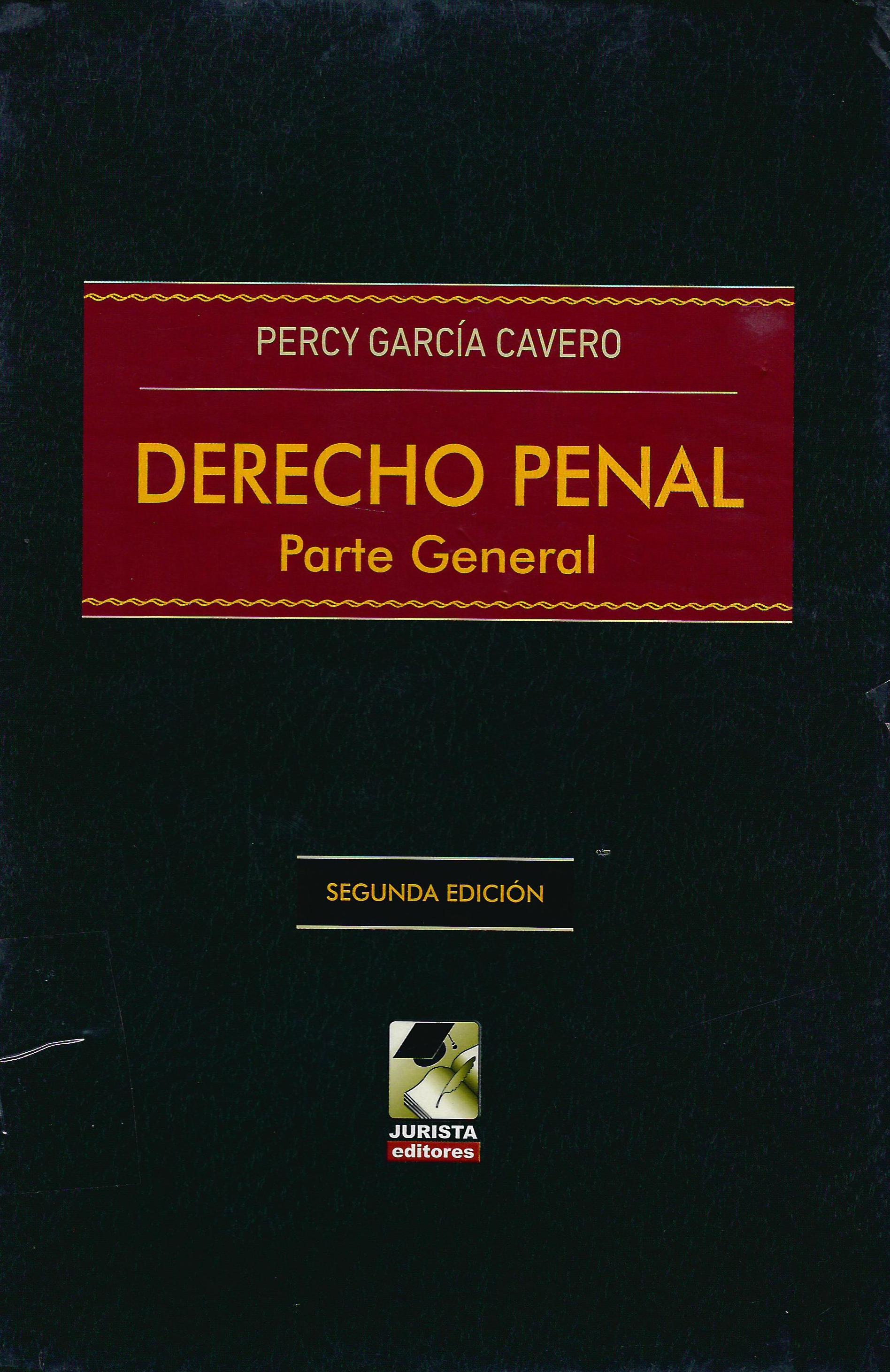DERECHO PENAL: PARTE GENERAL TOMO II