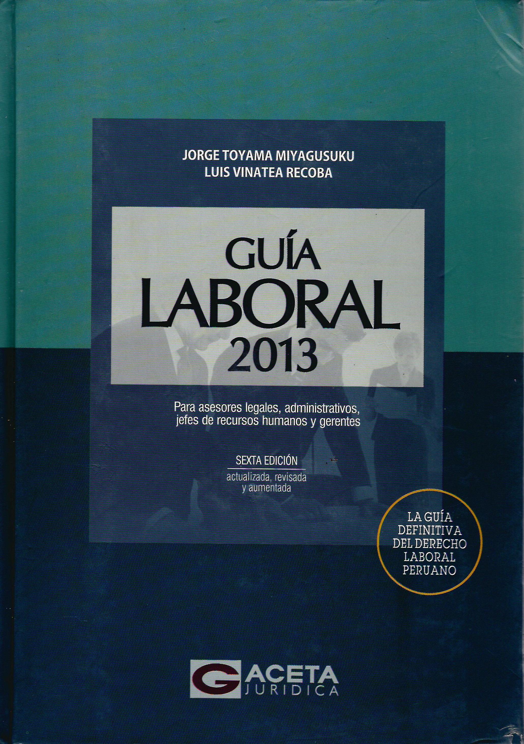 GUIA LABORAL  2013