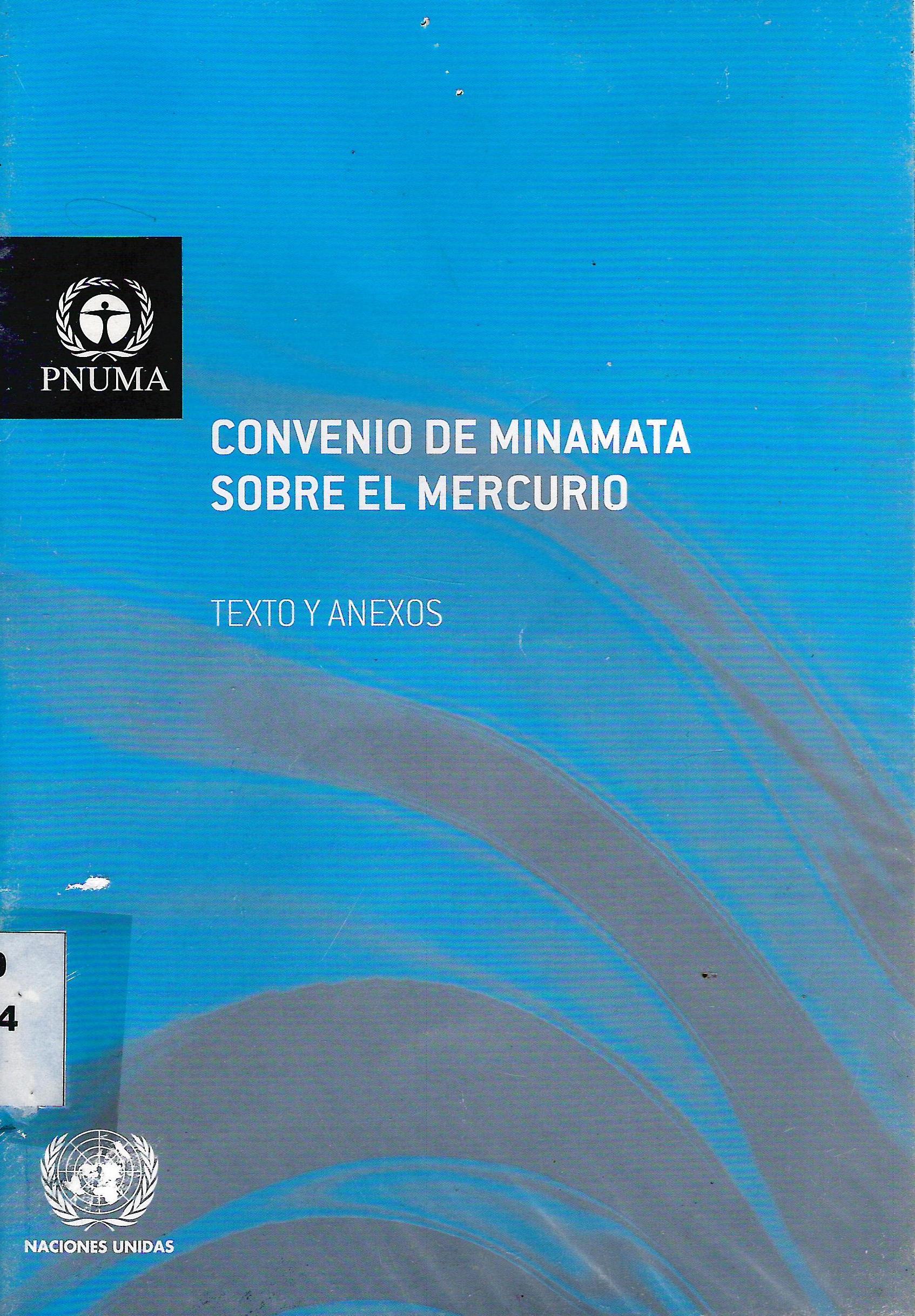 CONVENIO DE MINAMATA SOBRE EL MERCURIO