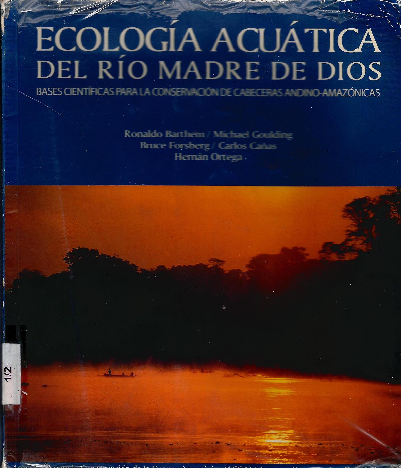 ECOLOGIA ACUATICA DEL RIO MADRE DE DIOS