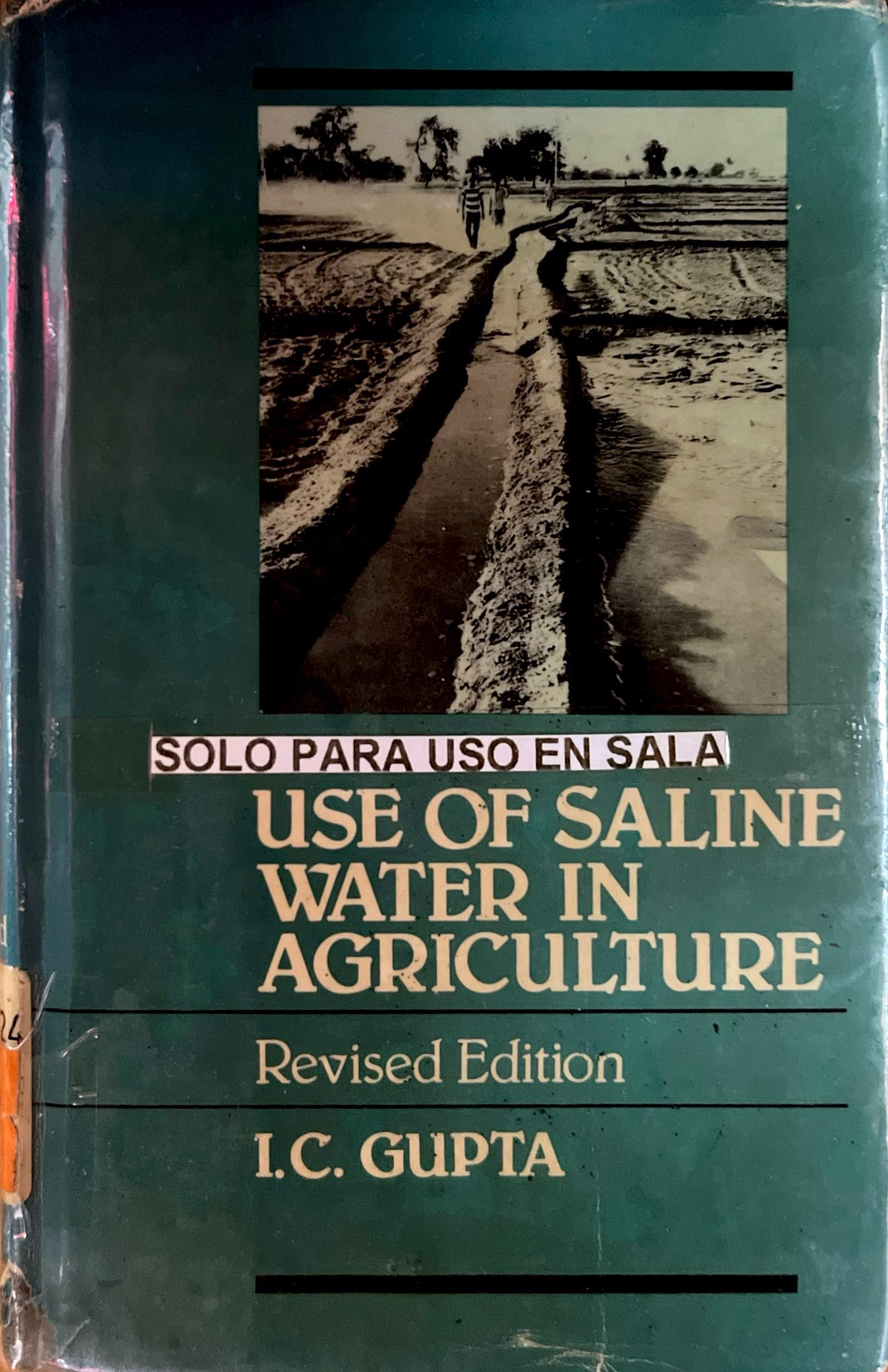 USE OF SALINE WATER IN AGRICULTURE