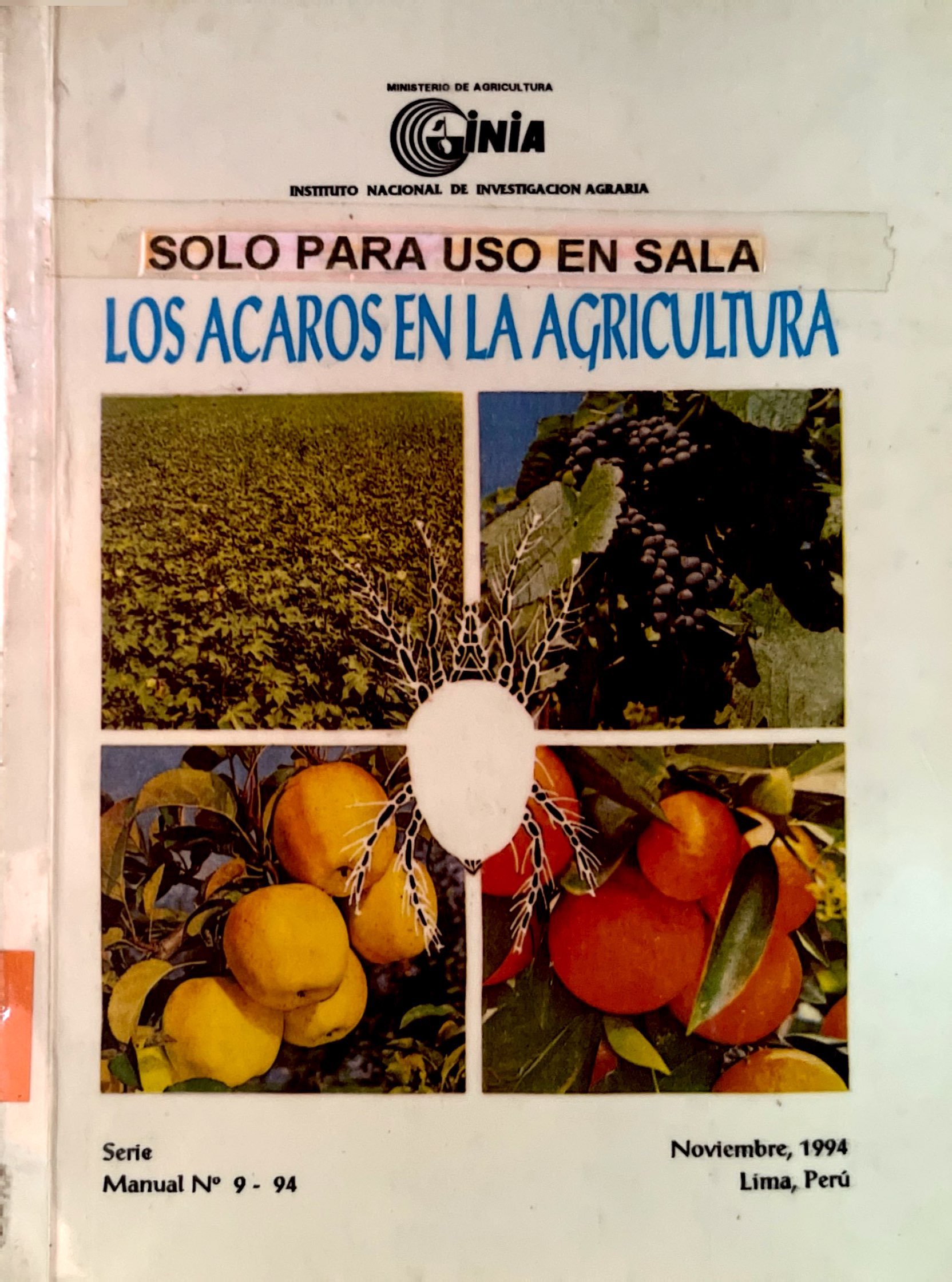 LOS ACAROS EN LA AGRICULTURA