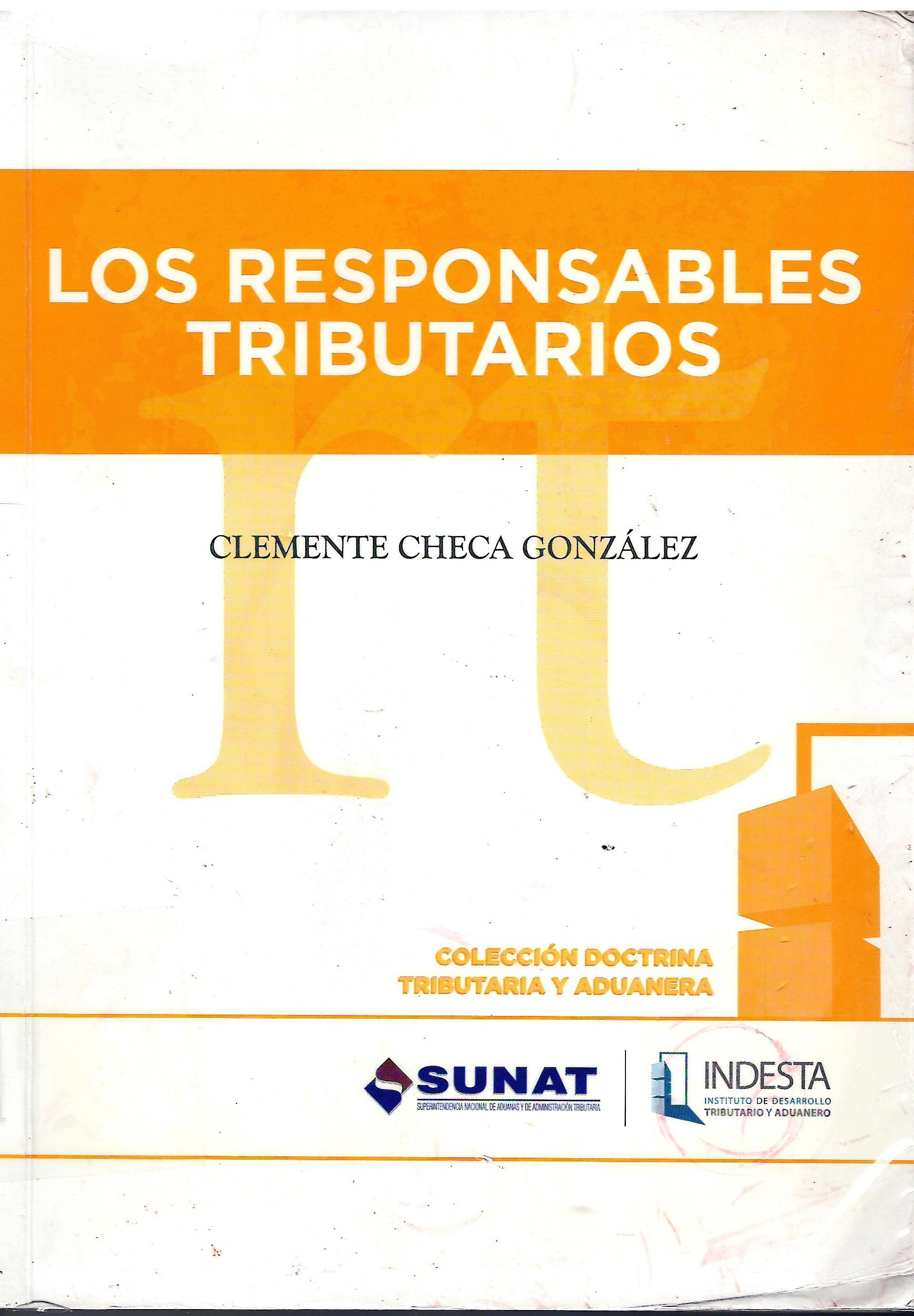 LOS RESPONSABLES TRIBUTARIOS