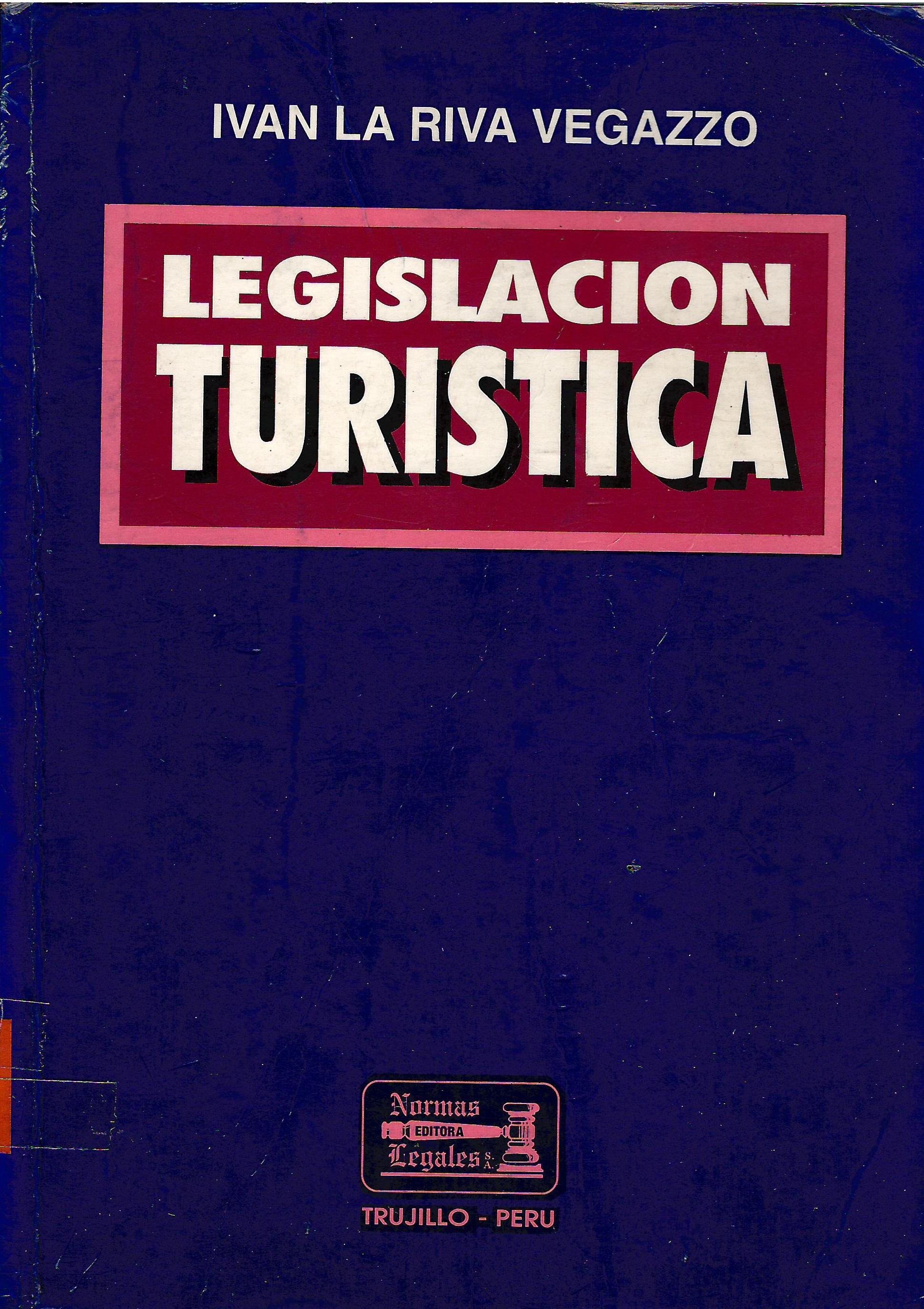 LEGISLACION TURISTICA