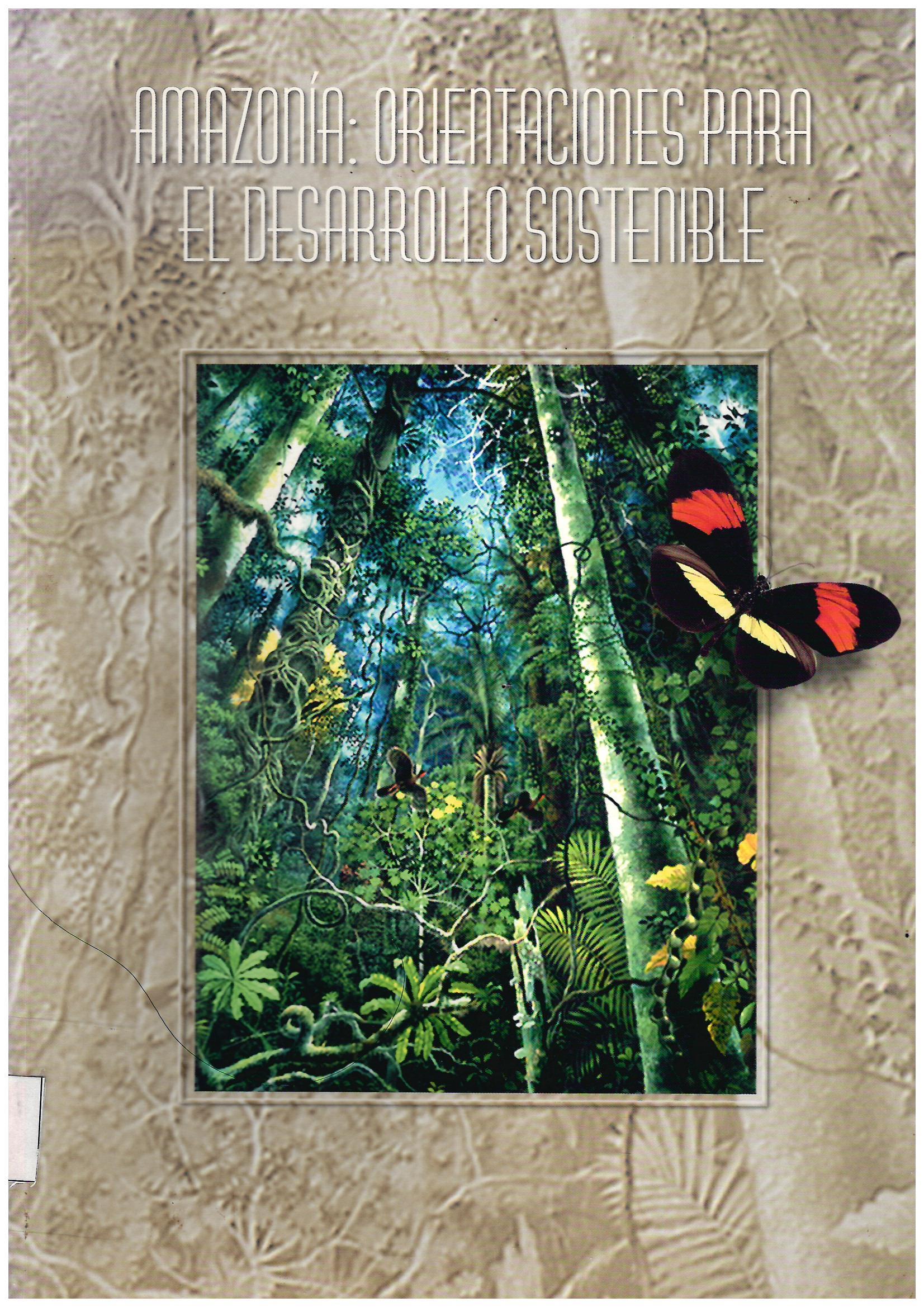 AMAZONIA ORIENTACIONES PARA EL DESARROLLO SOSTENIBLE