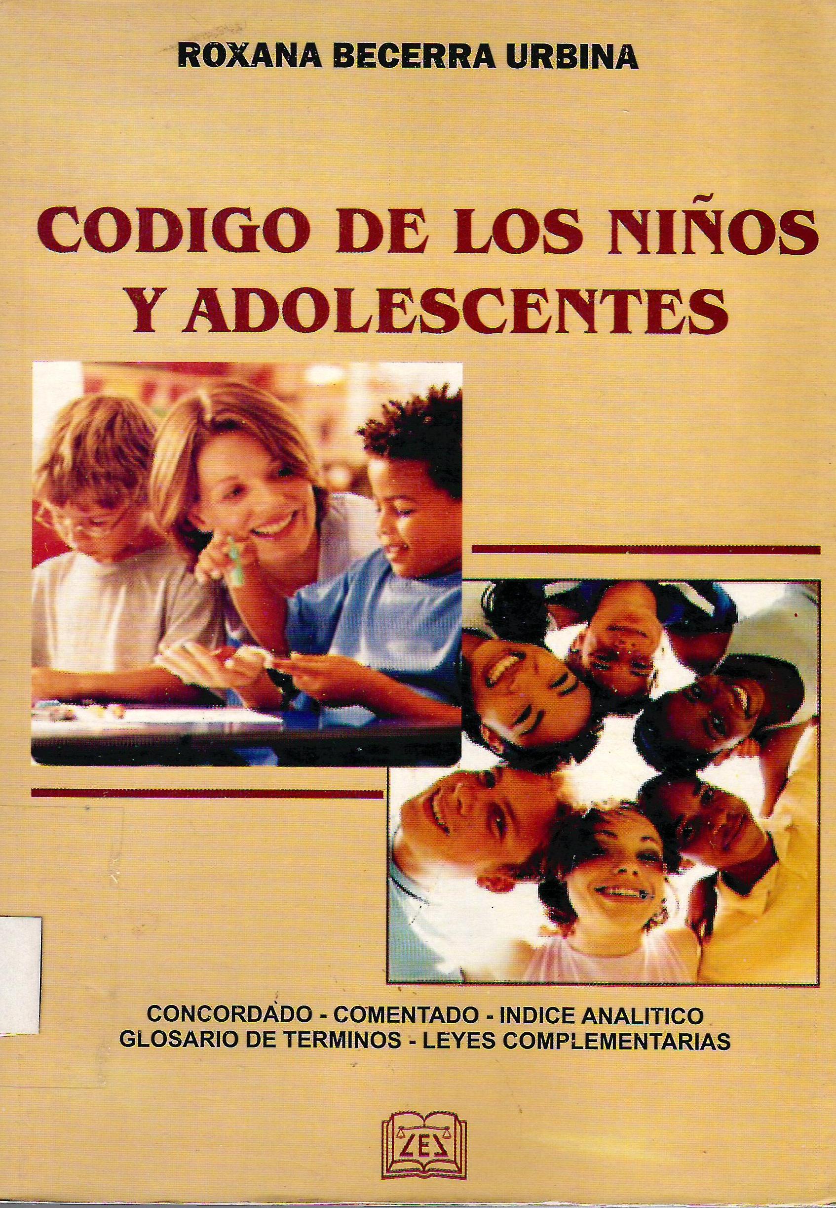 CODIGO DE LOS NIÑOS Y ADOLESCENTES