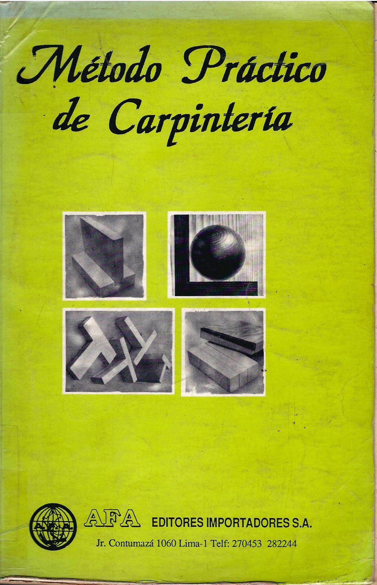 METODOS PRACTICOS DE CARPINTERIA