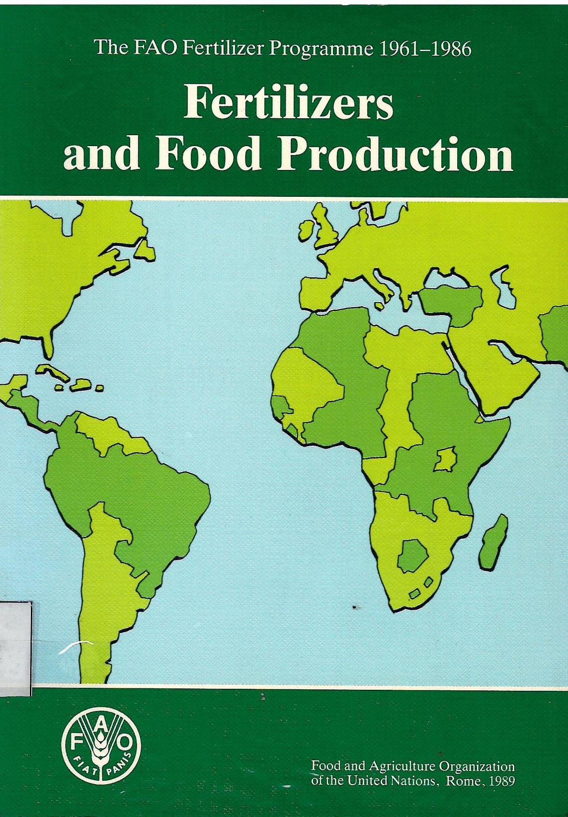 FERTILIZERS AND FOOD PRODUCTION