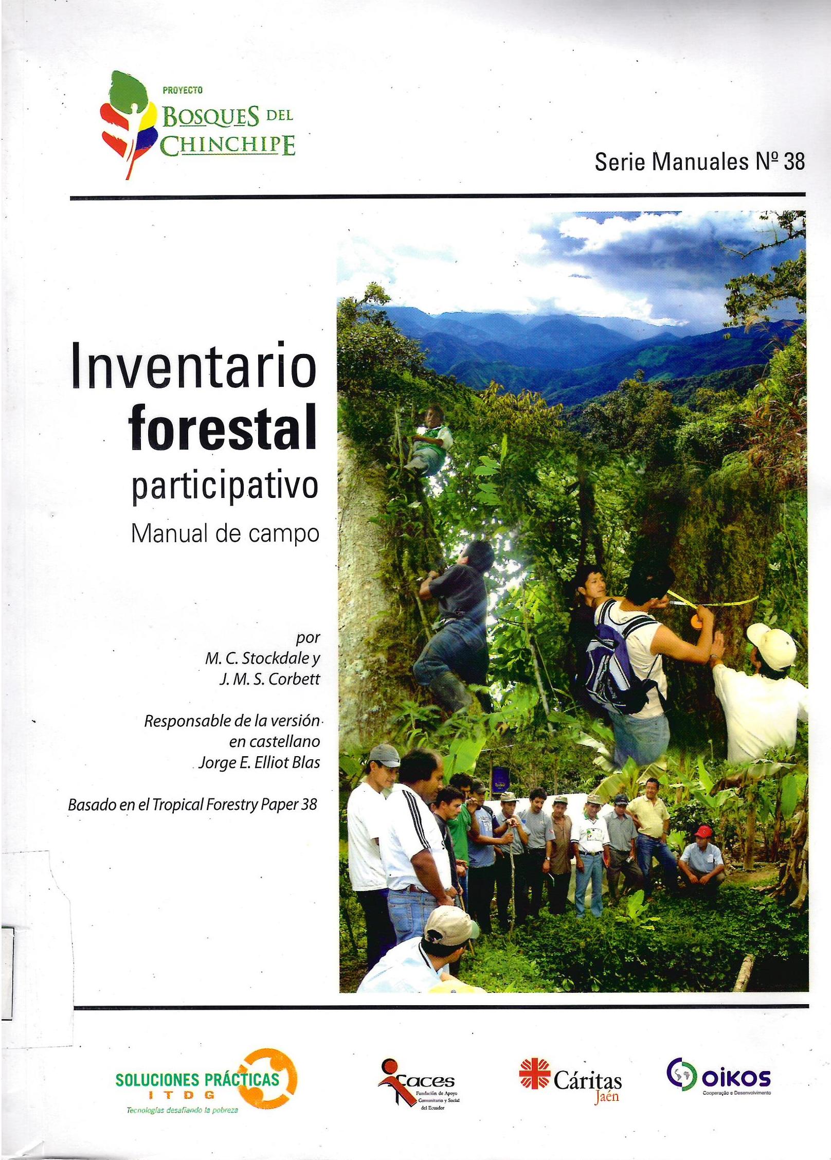 INVENTARIO FORESTAL PARTICIPATIVO MANUAL DE CAMPO