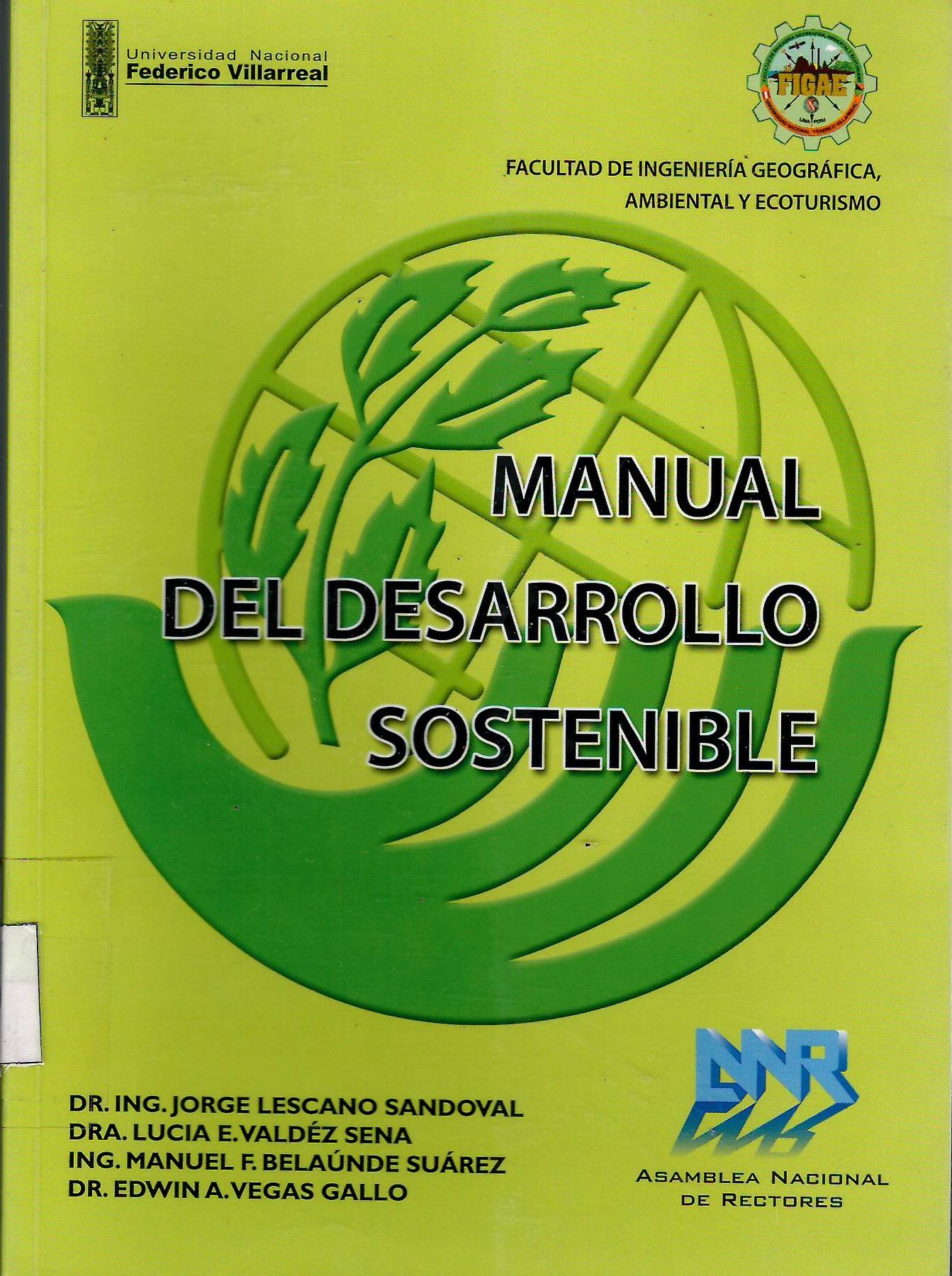 MANUAL DE DESARROLLO SOSTENIBLE