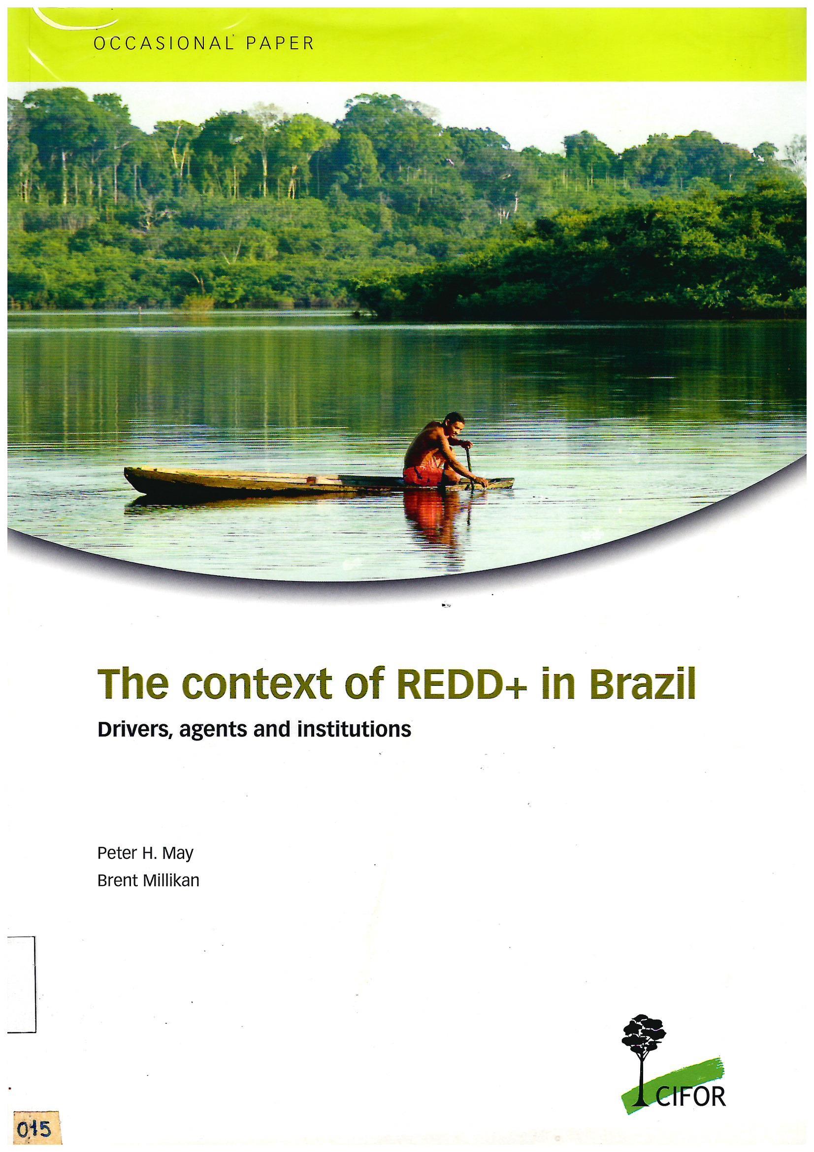 THE CONTEXT OF REDD+ IN BRAZIL